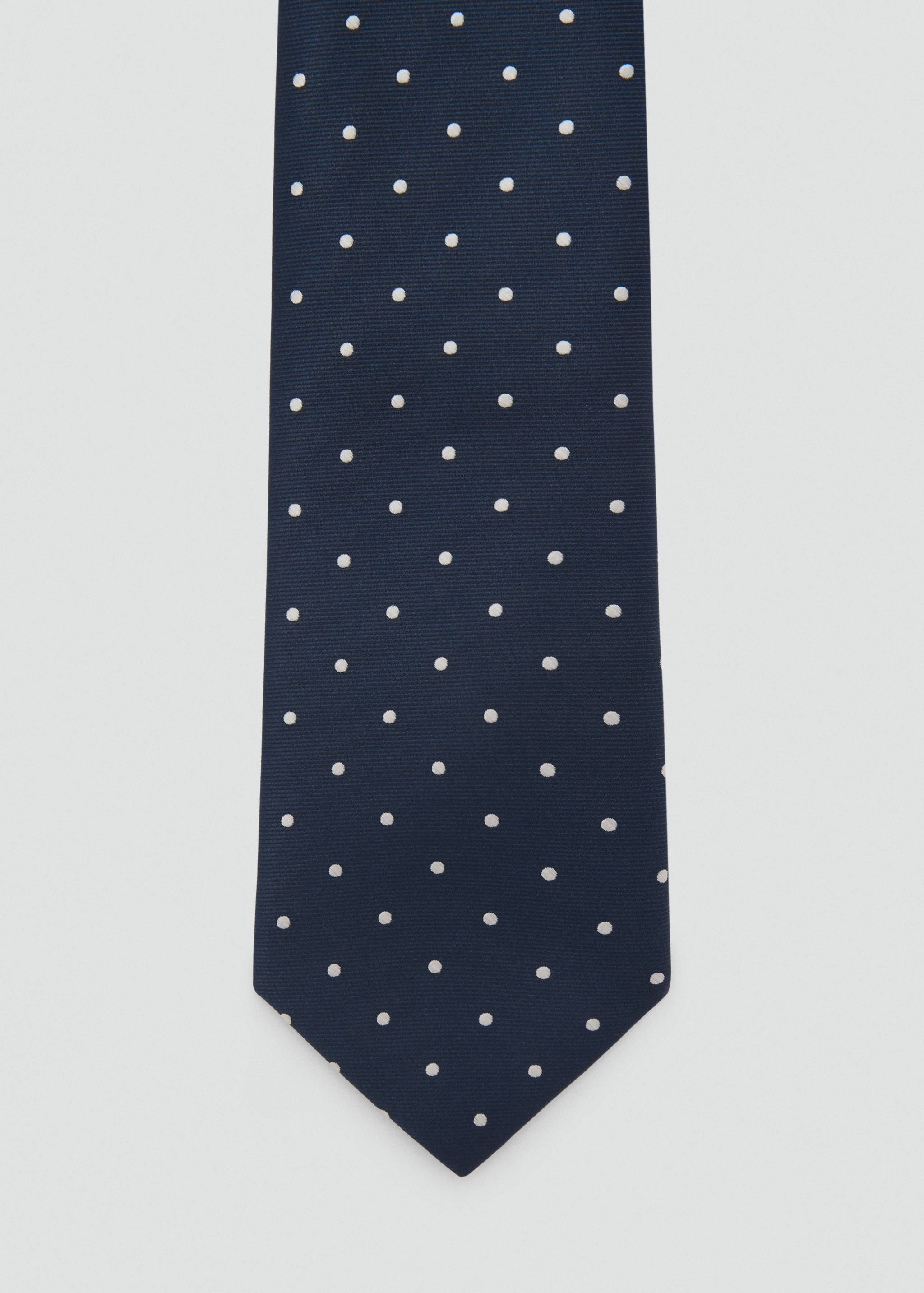 Polka-dot patterned tie - null
