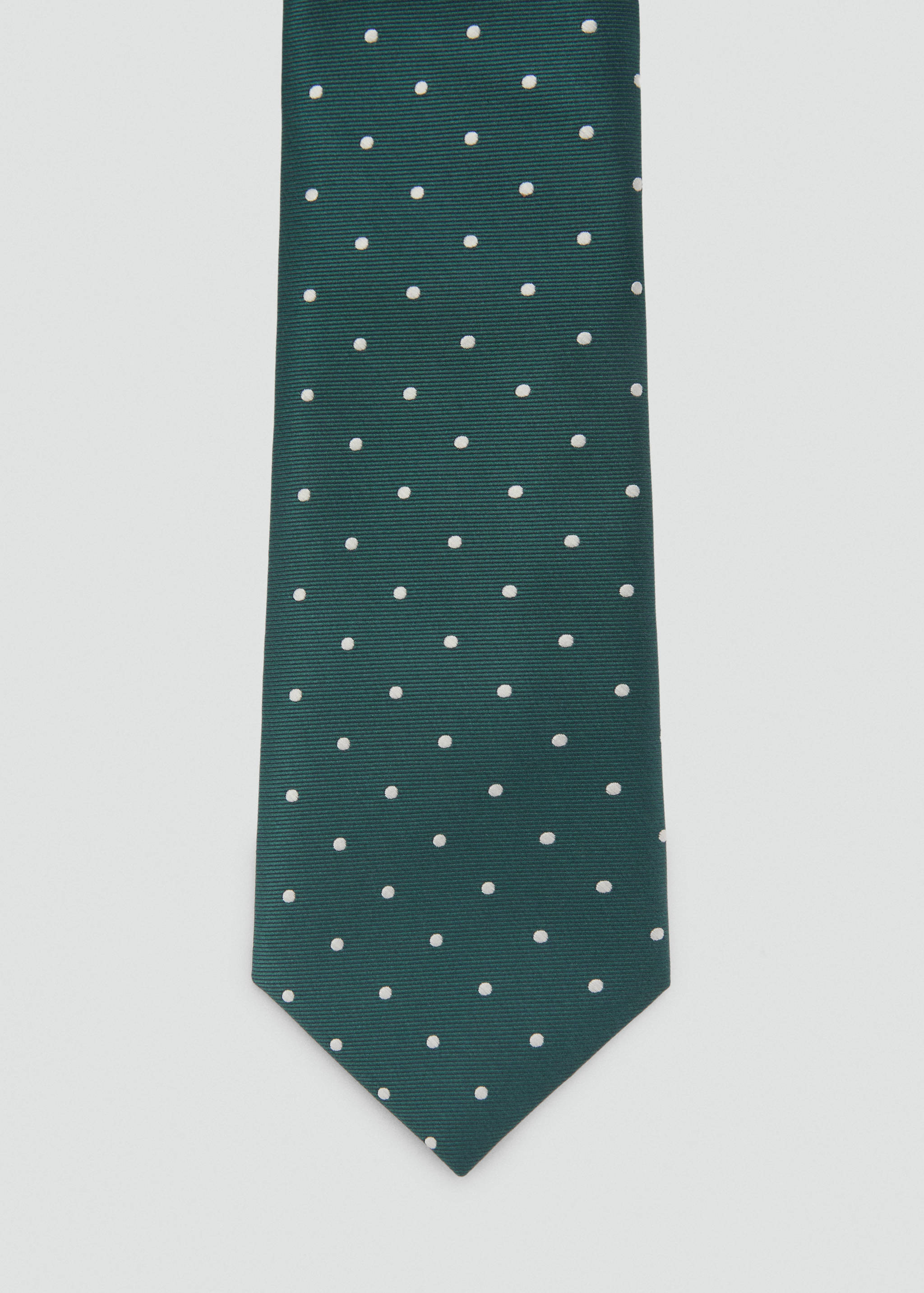 Polka-dot patterned tie - null