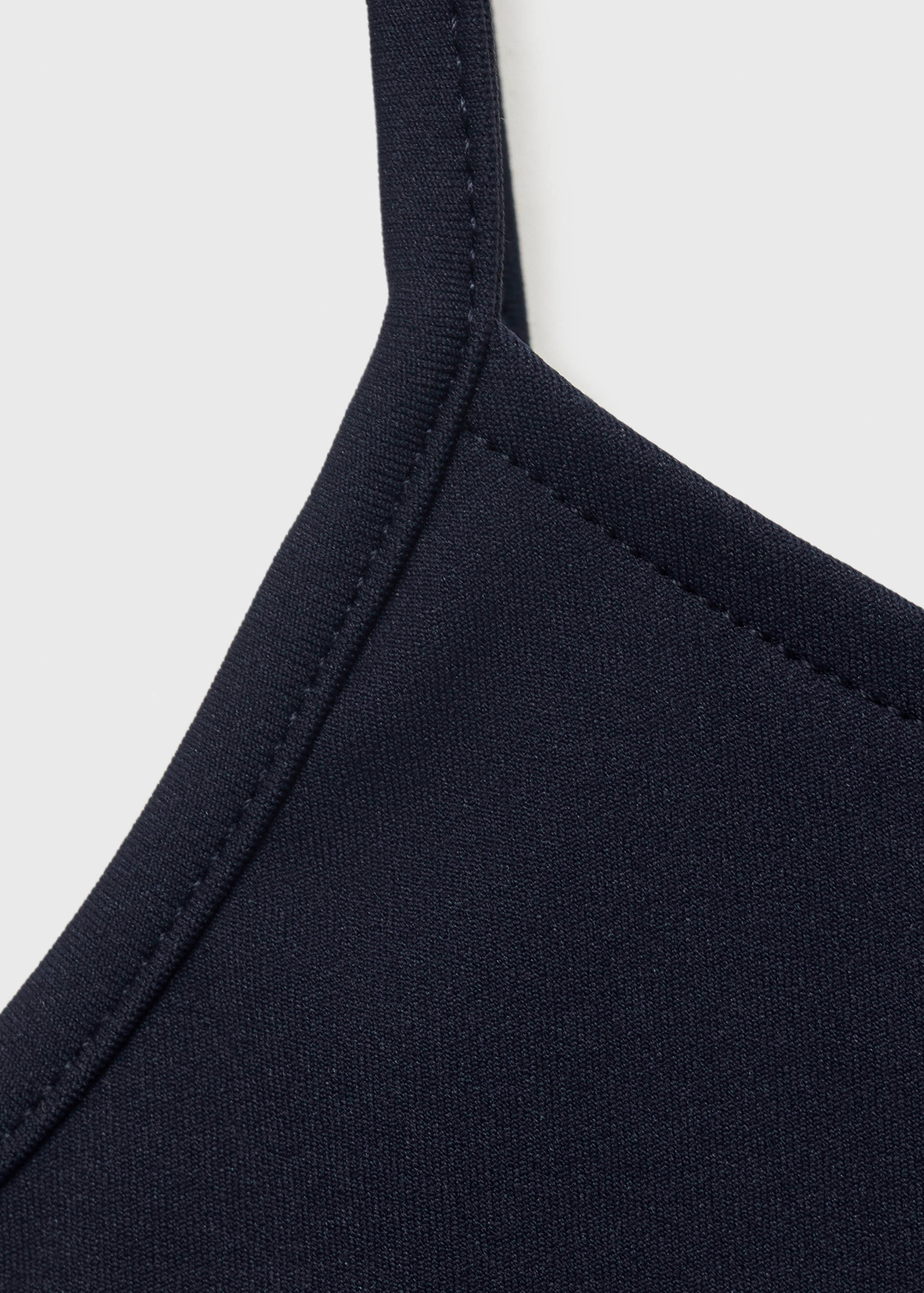 Fitted top with thin straps - Details of the article 8