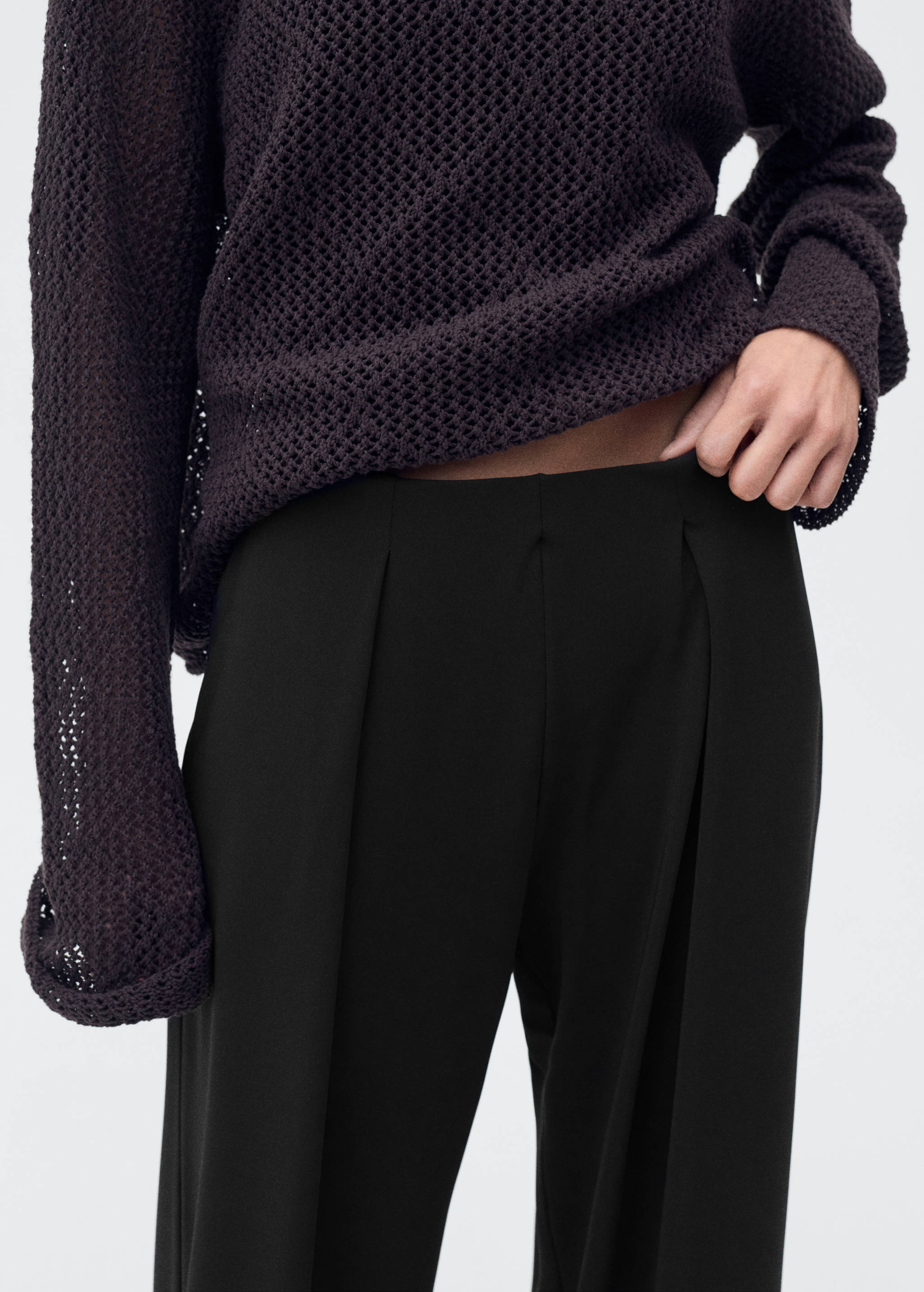 Брюки палаццо годе - Деталь изделия 6