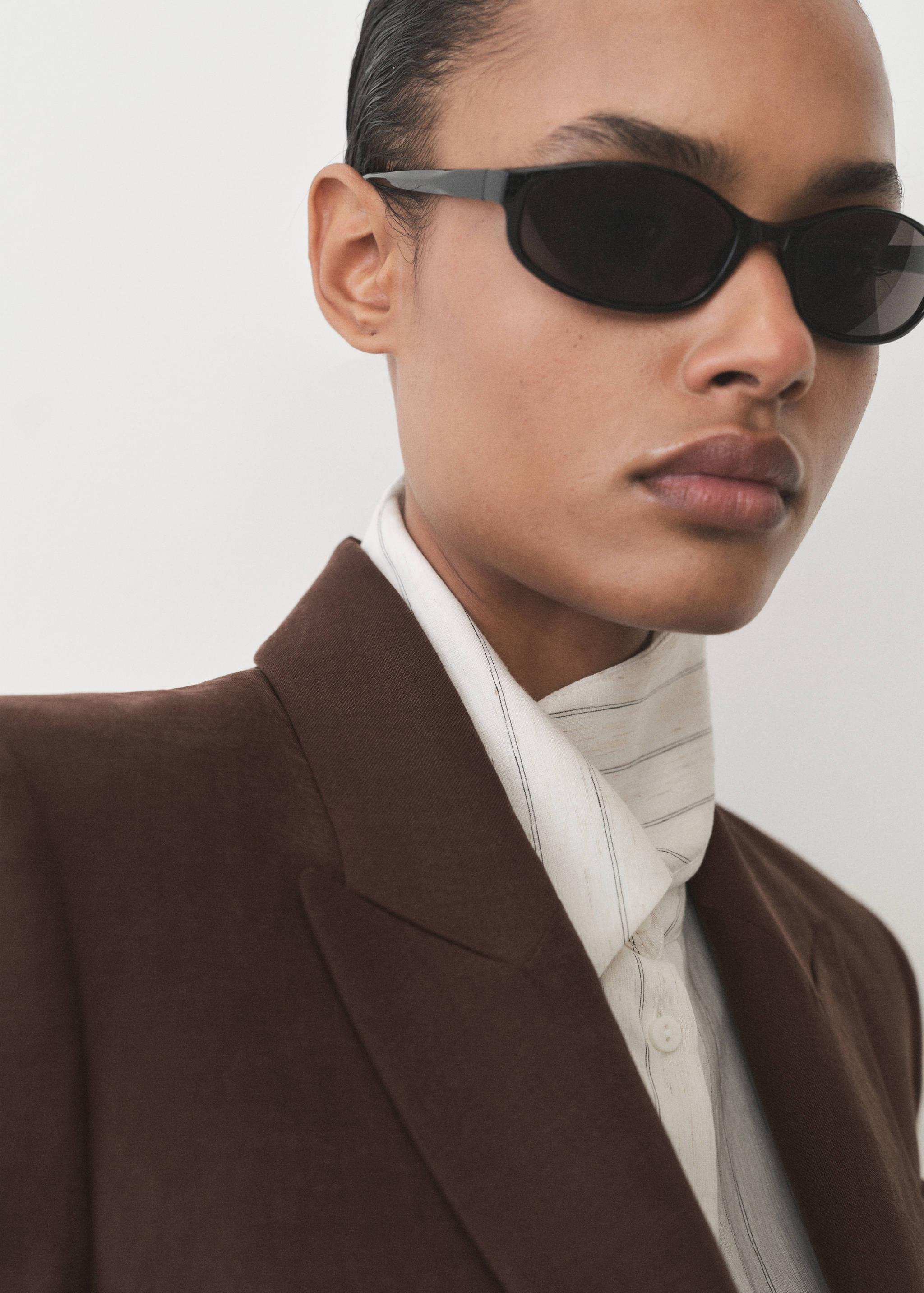 莱赛尔纤维修身西装外套 - null