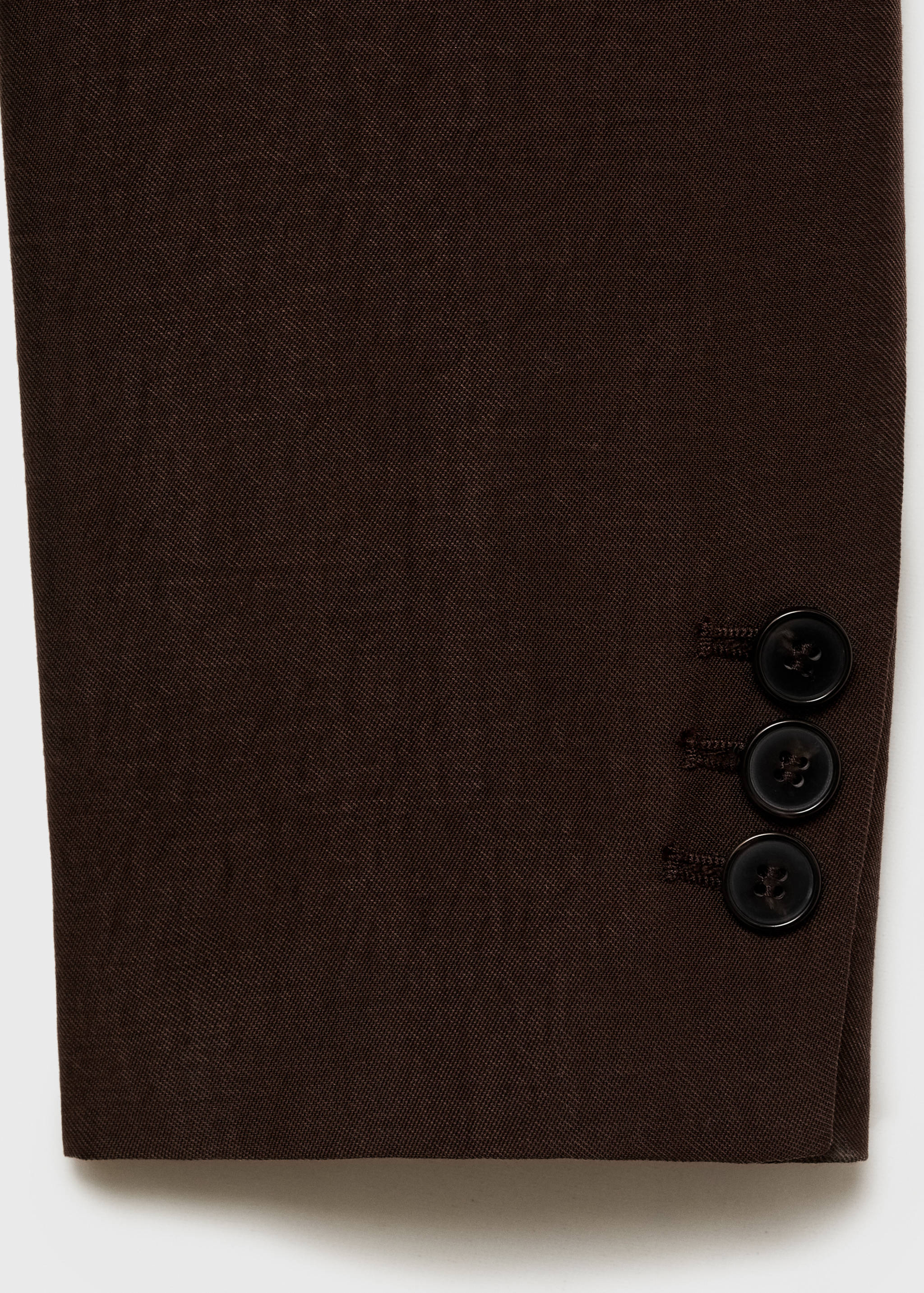 莱赛尔纤维修身西装外套 - null