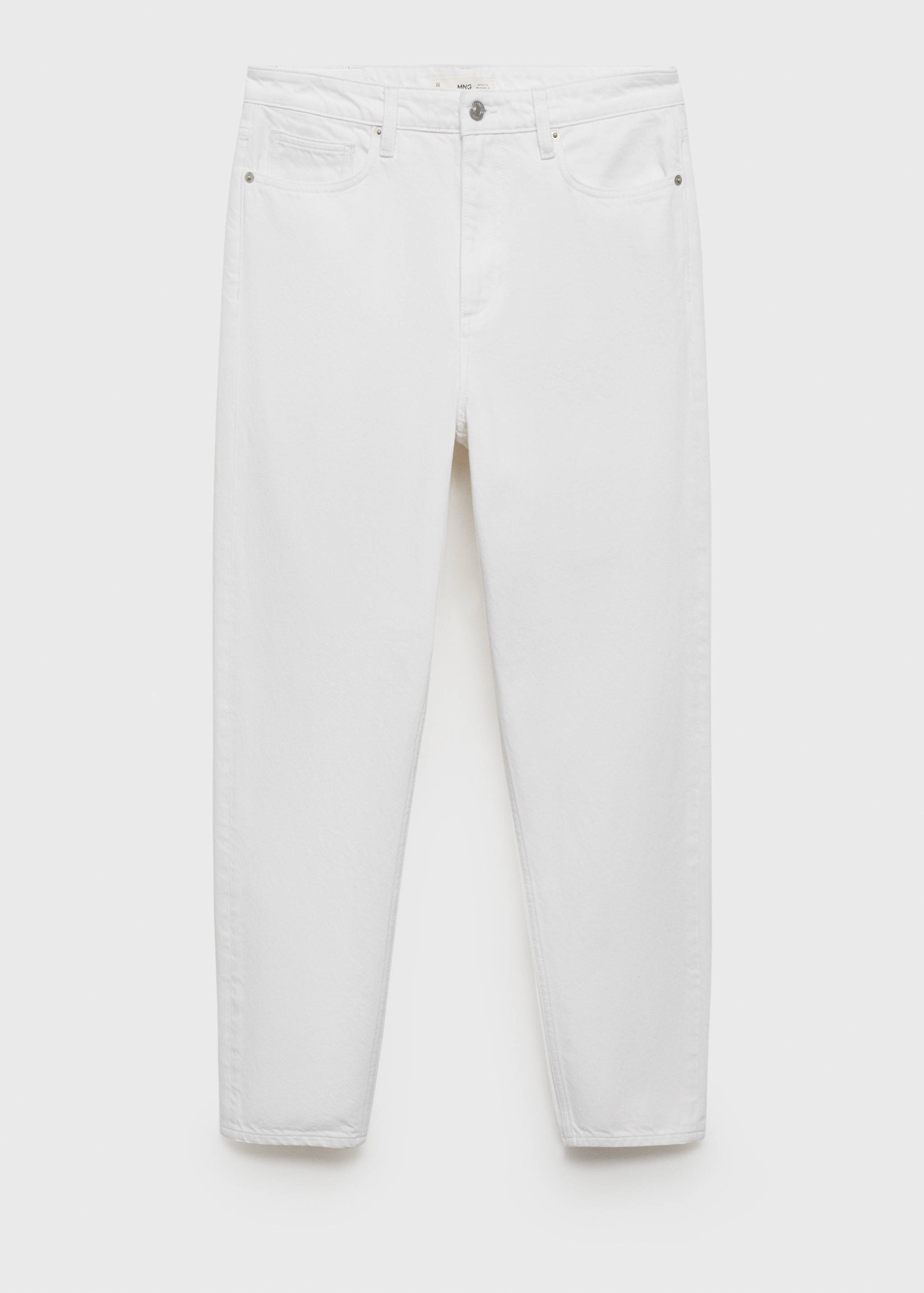 Cropped carrot-fit jeans - Article without model