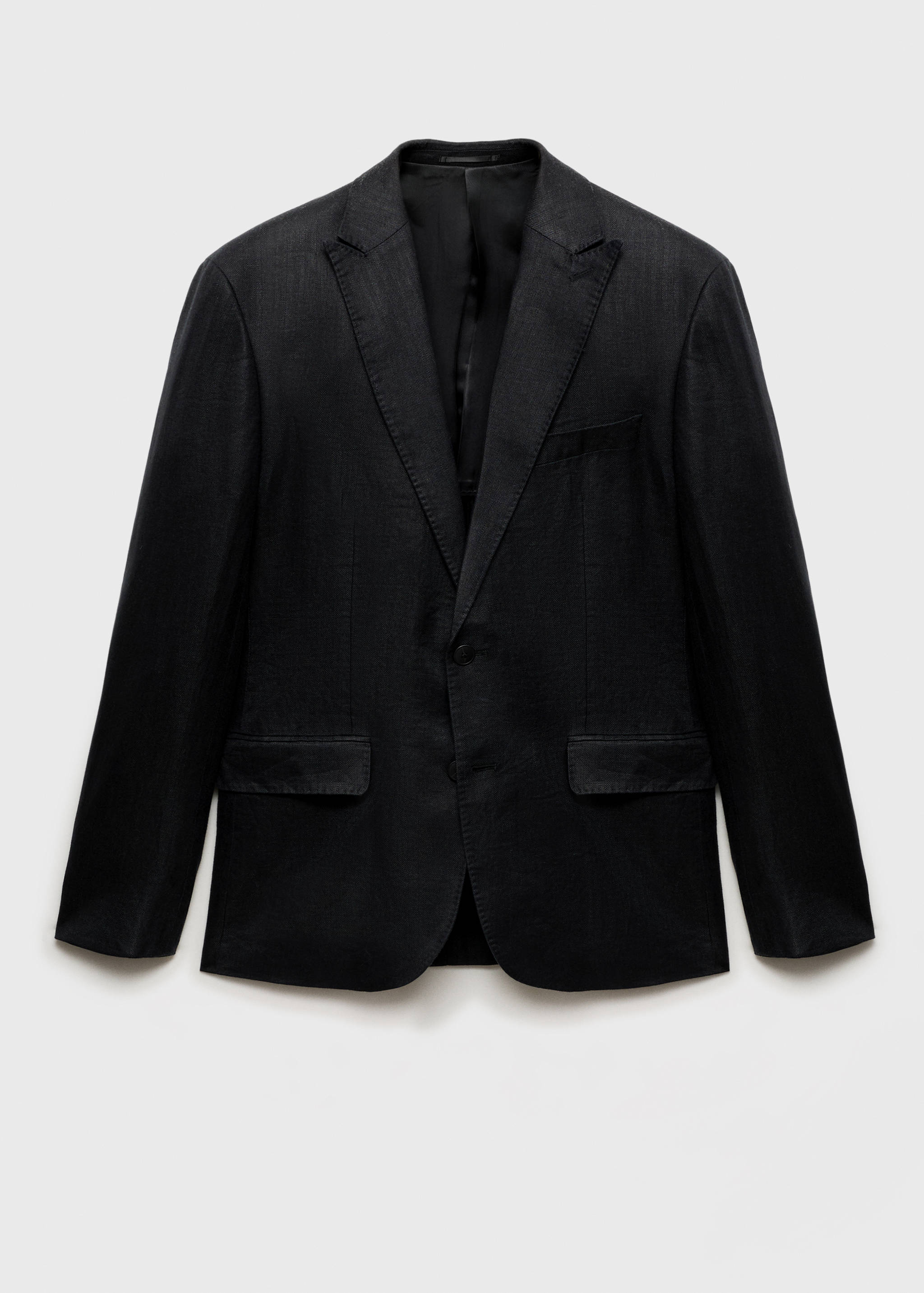 Amalfi %100 keten slim fit blazer ceketi - Modelsiz ürün