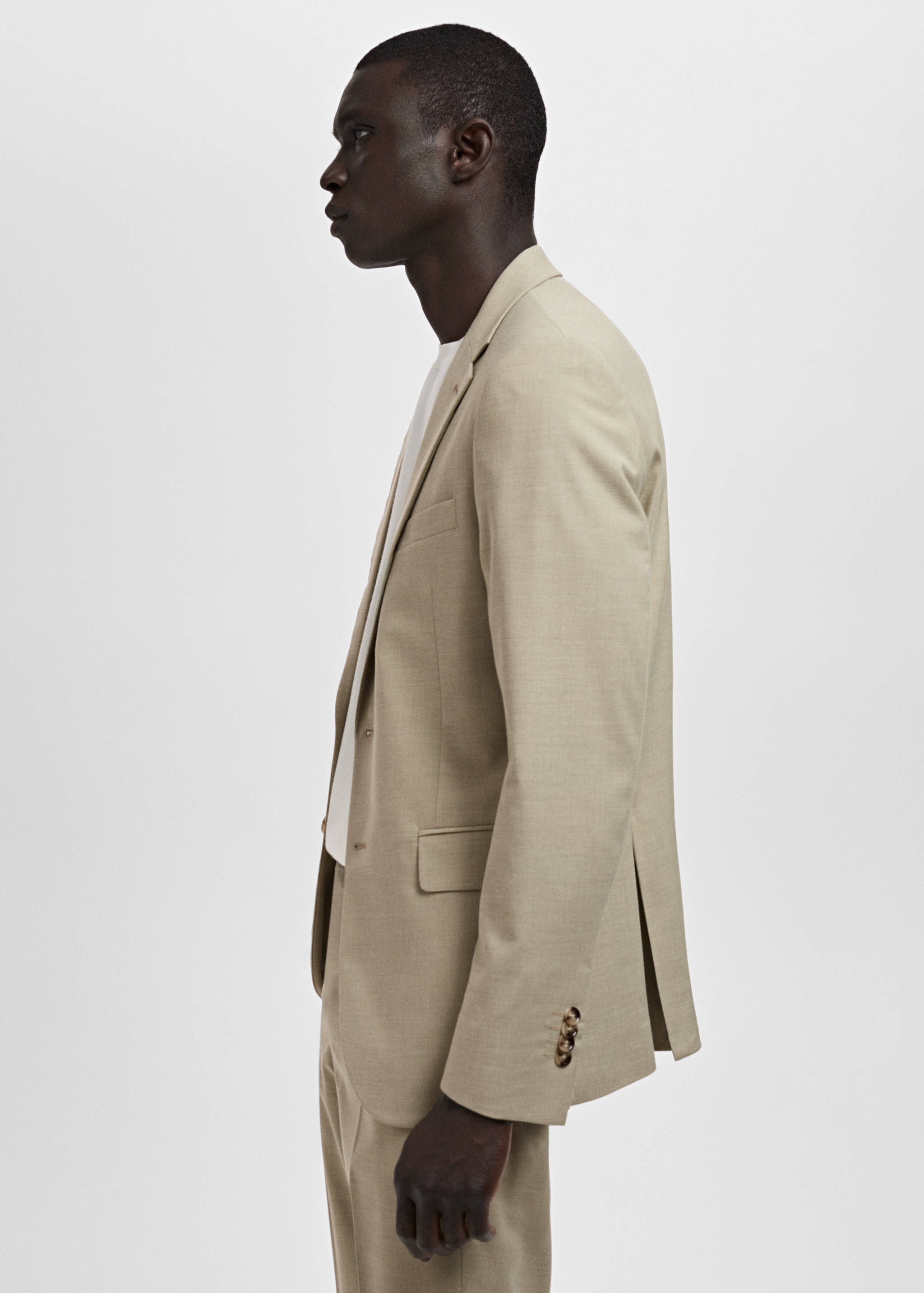 جاكيت بدلة بقصة ضيقة من ميلان - تفاصيل المنتج 2