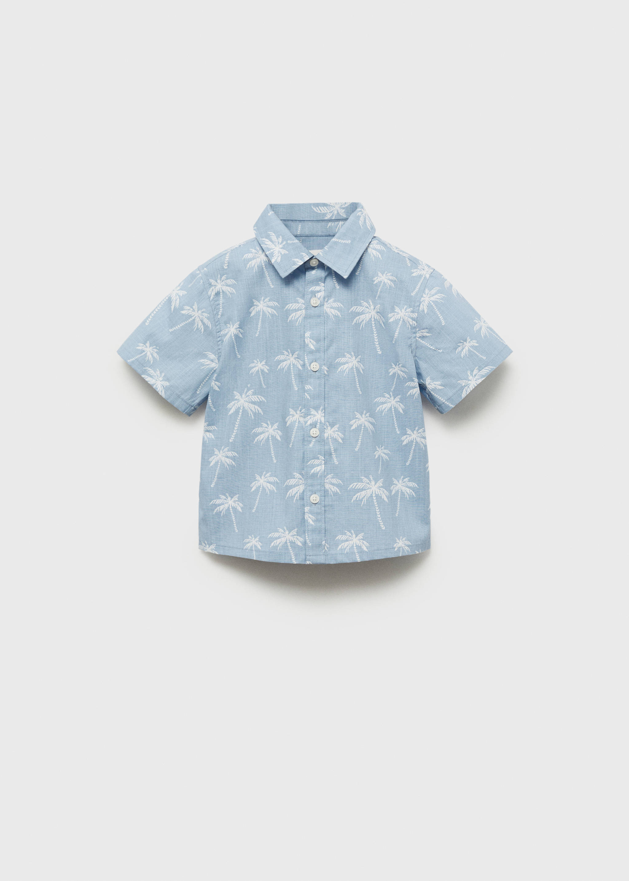 Camisa algodón estampado palmeras - Artículo sin modelo