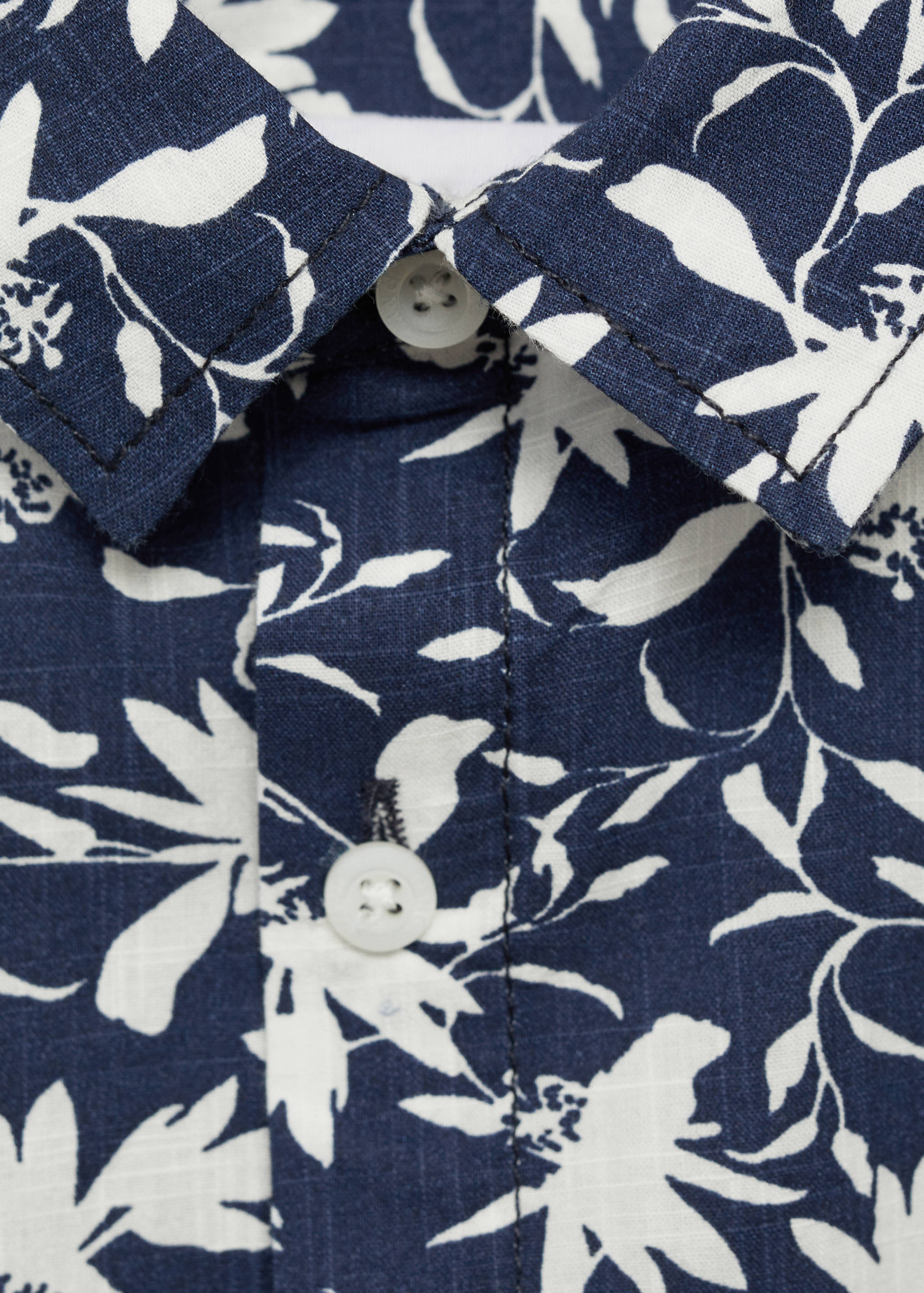 Tropical print shirt - Details of the article 8