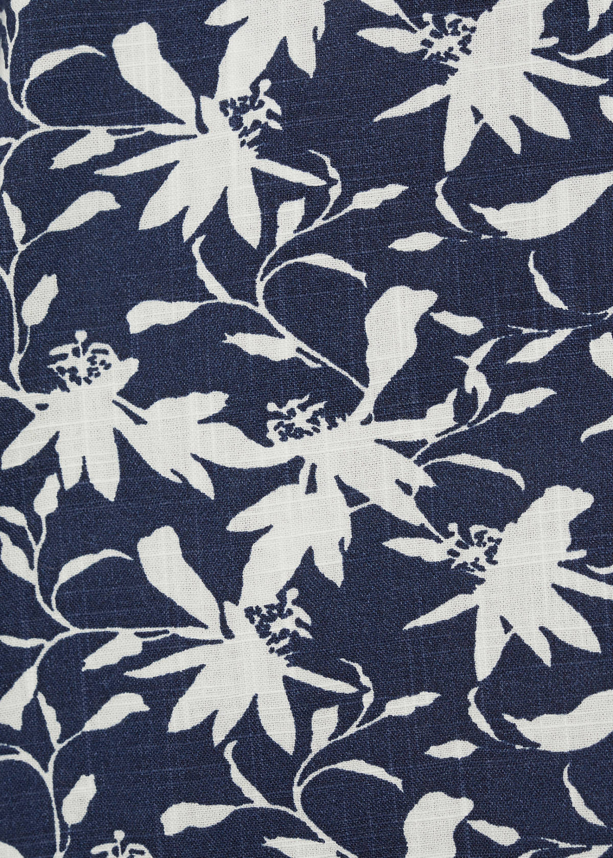 Tropical print shirt — Dark Navy