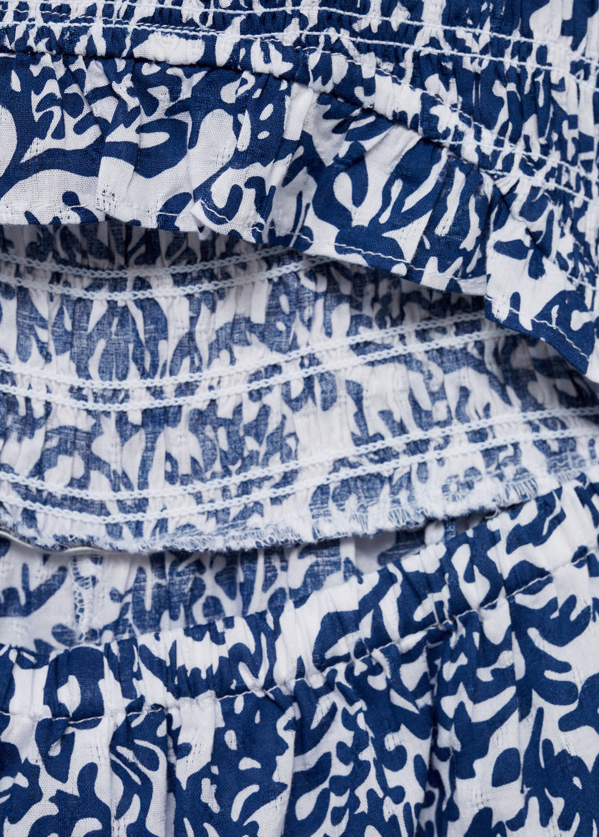 Long printed jumpsuit - Details of the article 8