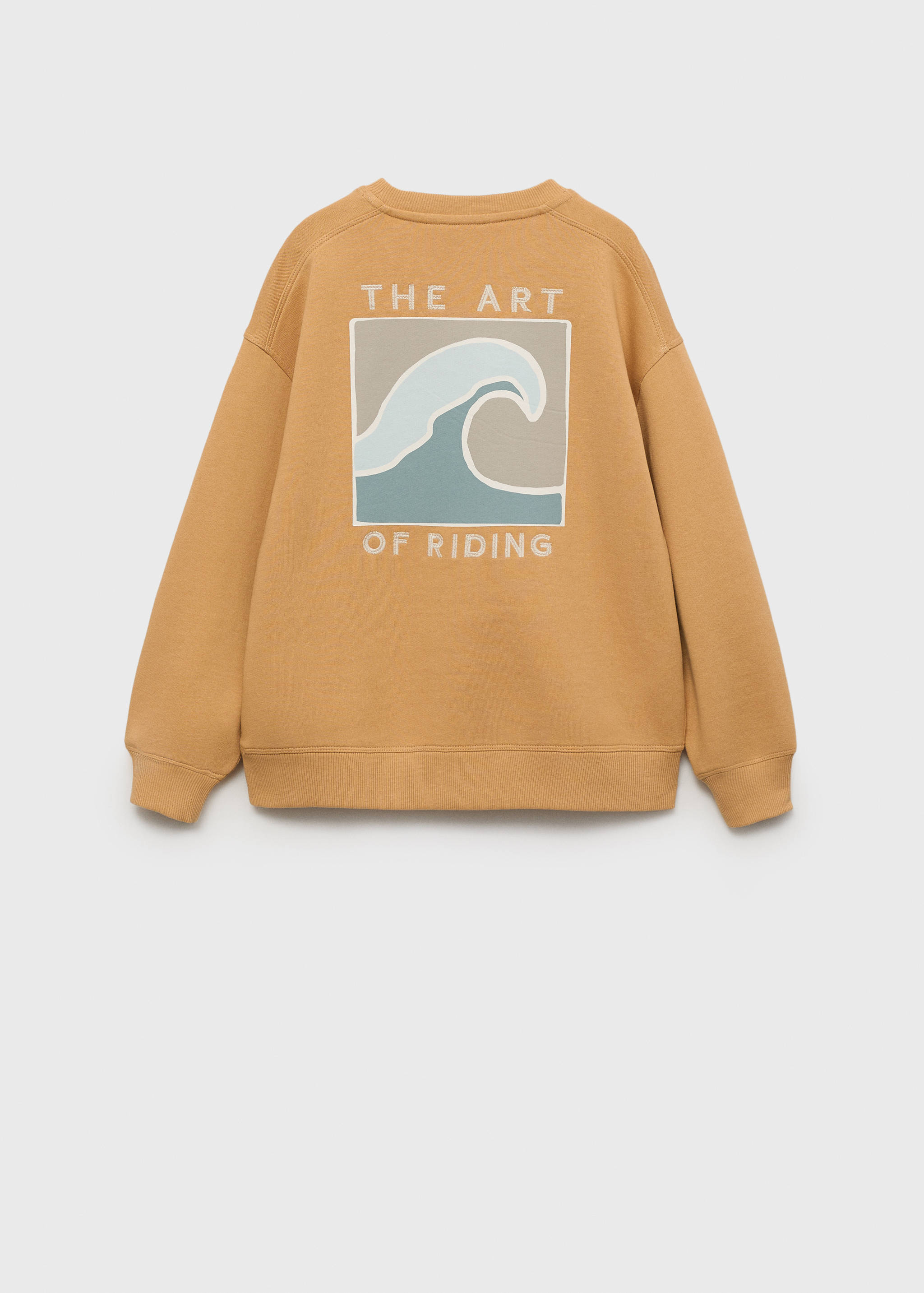 Printed picture sweatshirt - Reverse of the article