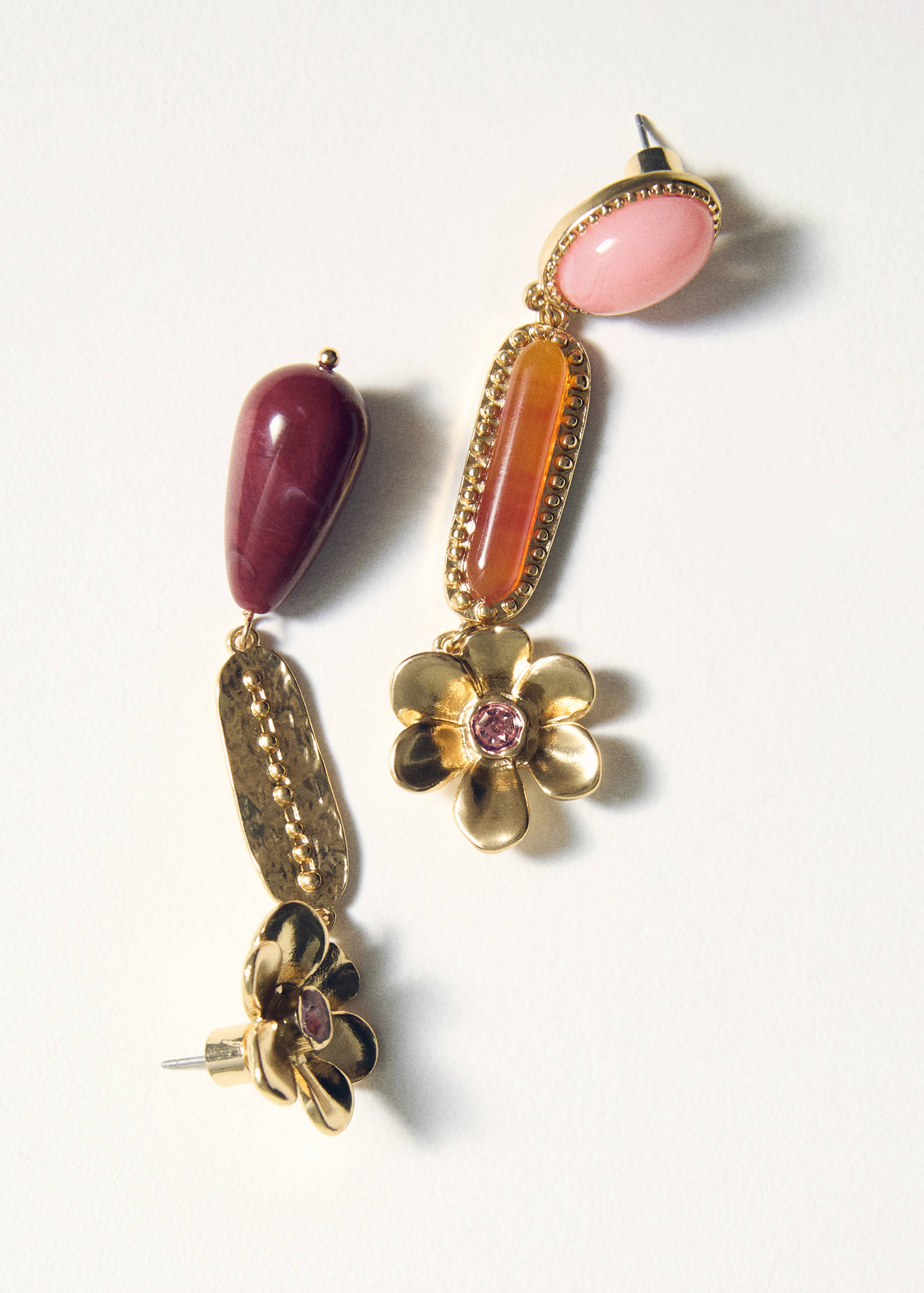 Combined hanging bead earrings - Details of the article 5