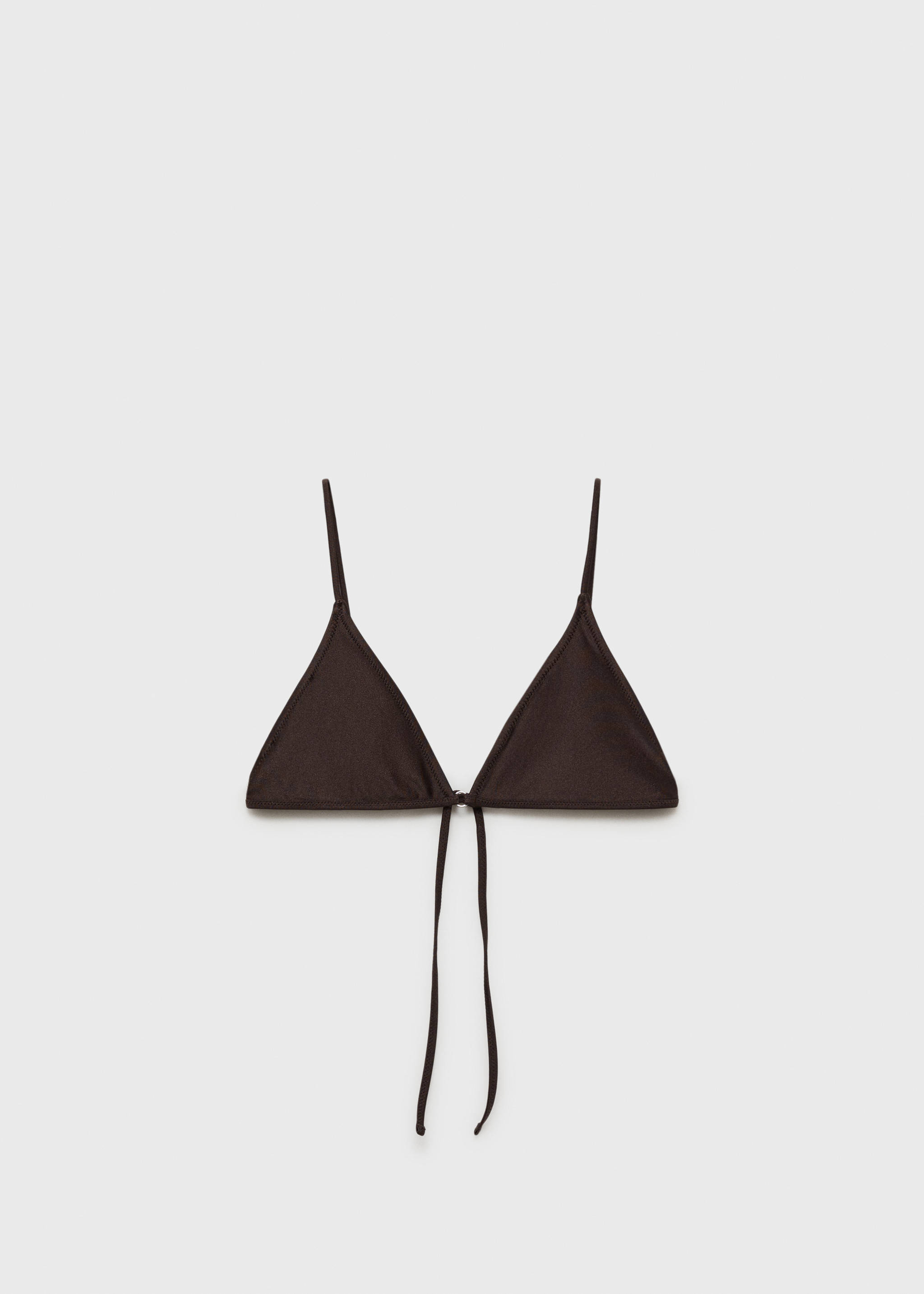 Haut bikini finition brillante - Article sans modèle