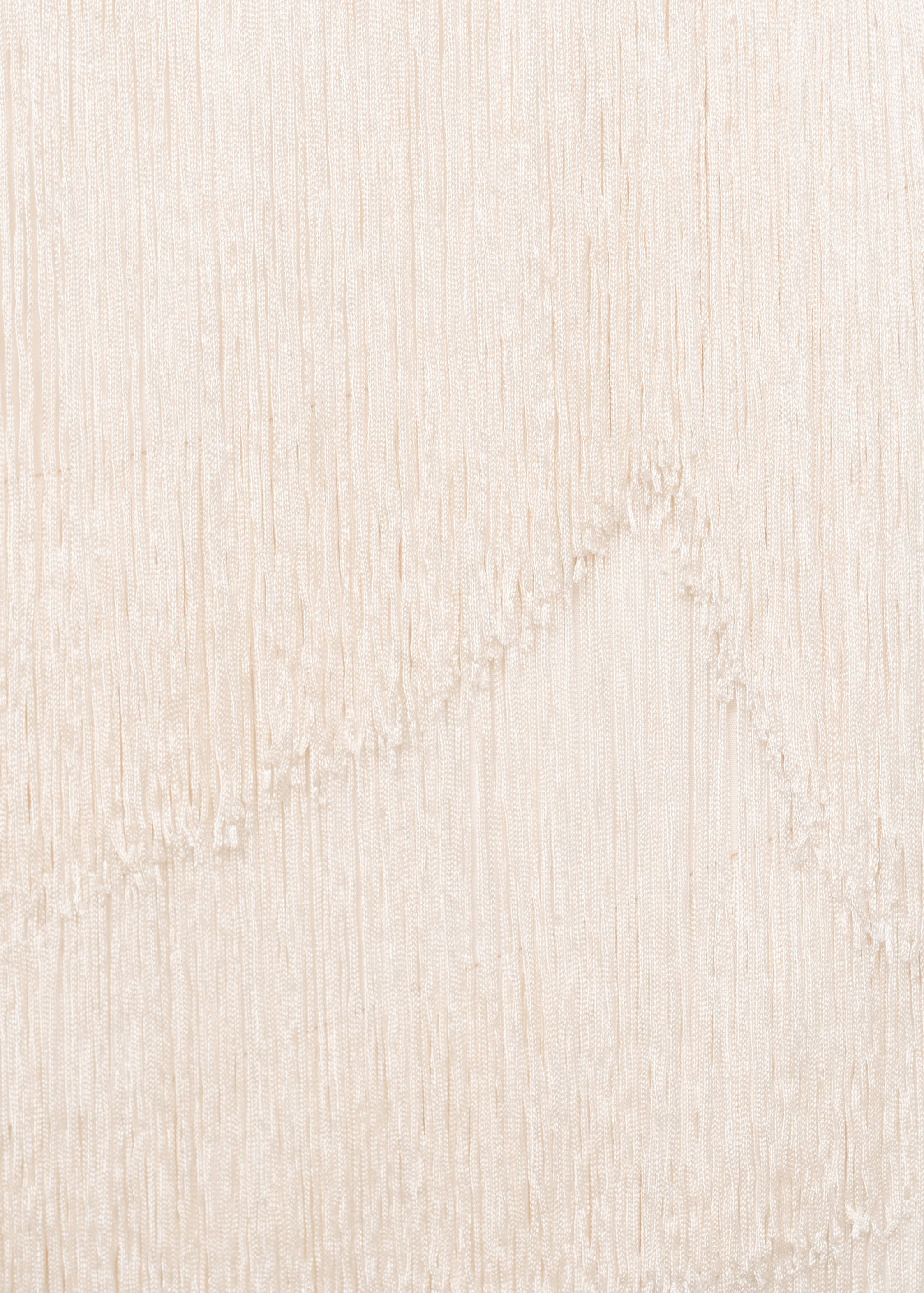 Vestido midi assimétrico com franjas - Pormenor do artigo 0