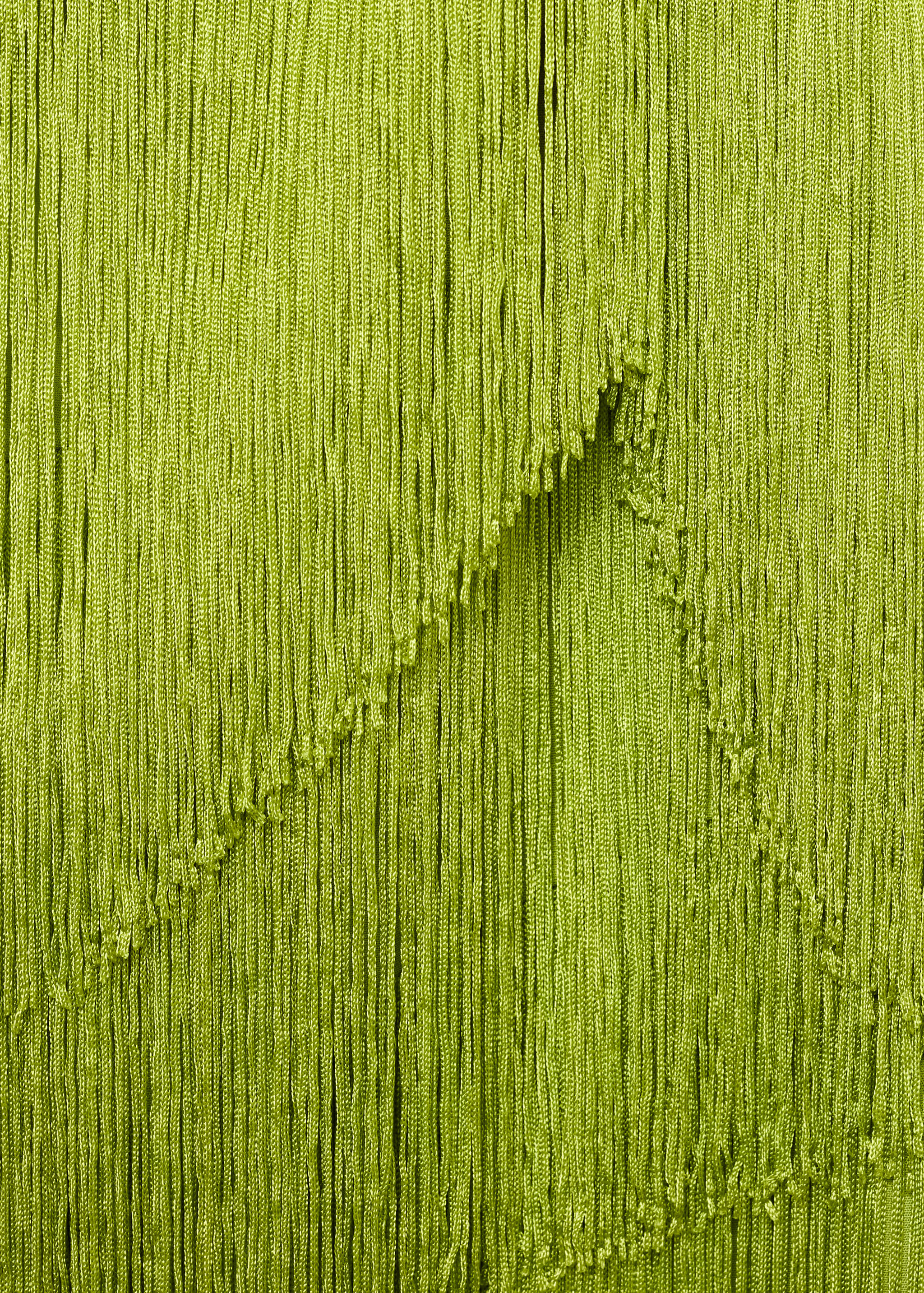 Vestido midi assimétrico com franjas - Pormenor do artigo 0