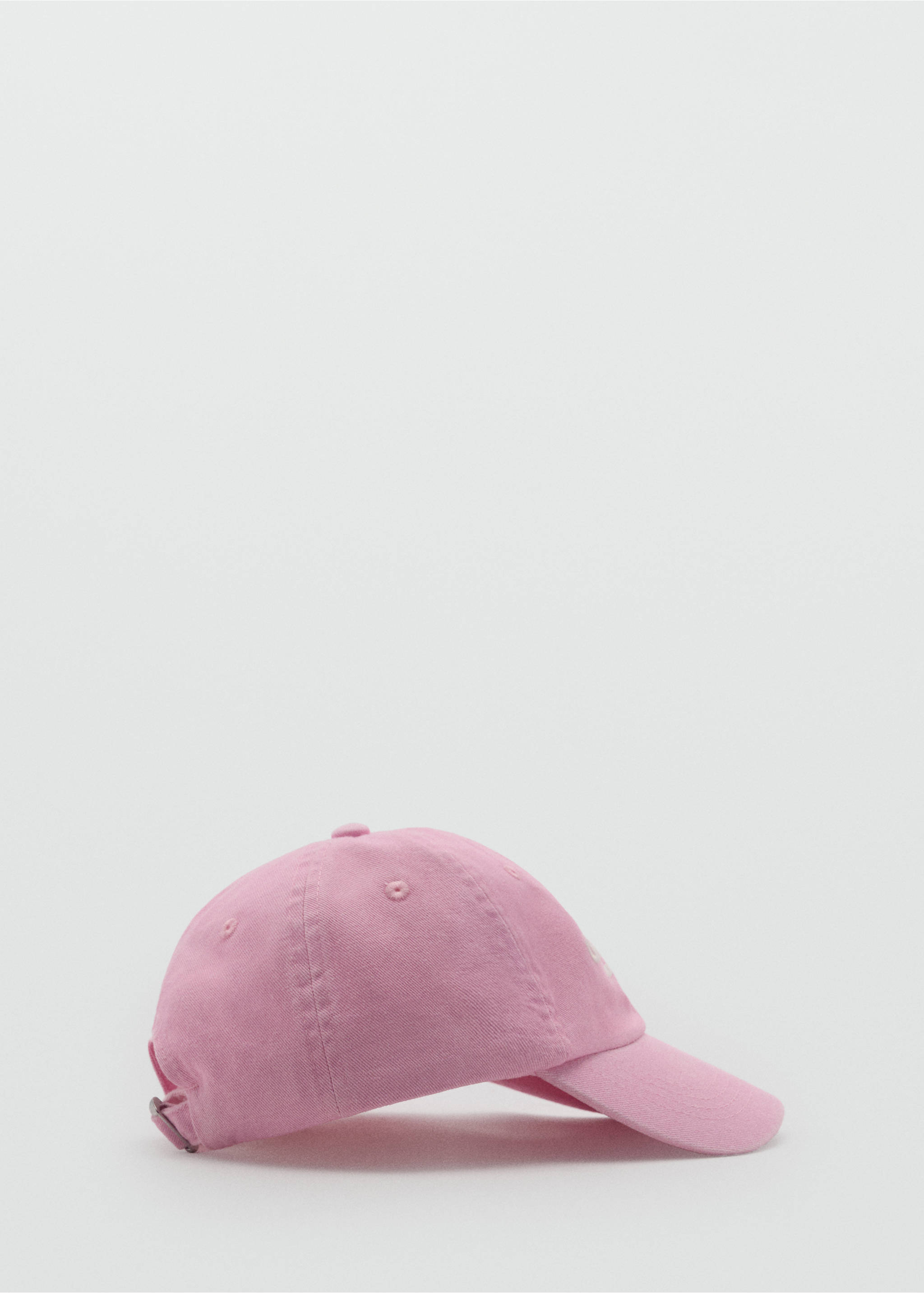 İşlemeli vizör şapka - Modelsiz ürün, Pembe. Ref: 87035974-00.