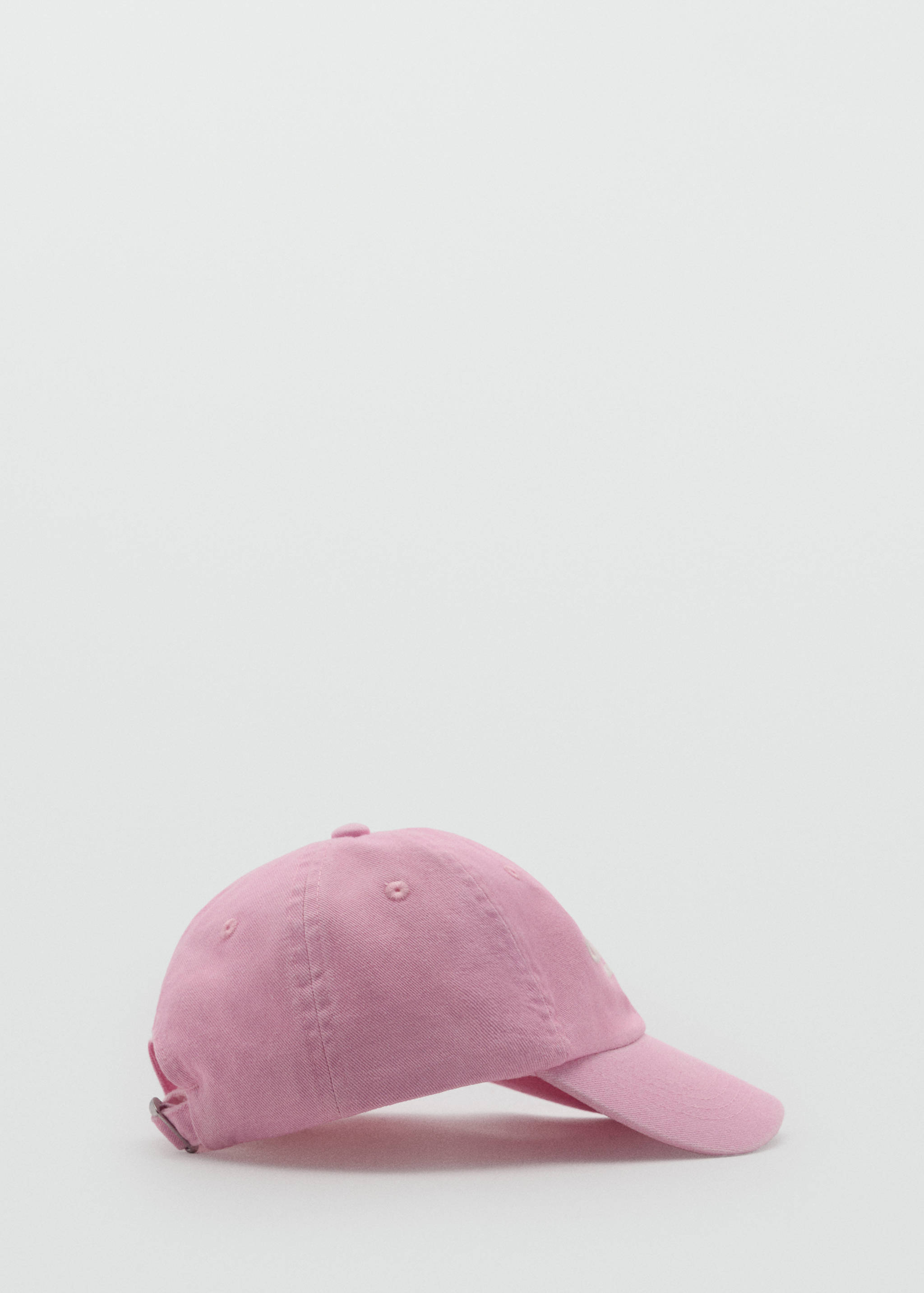 Cap with embroidered visor - Article without model