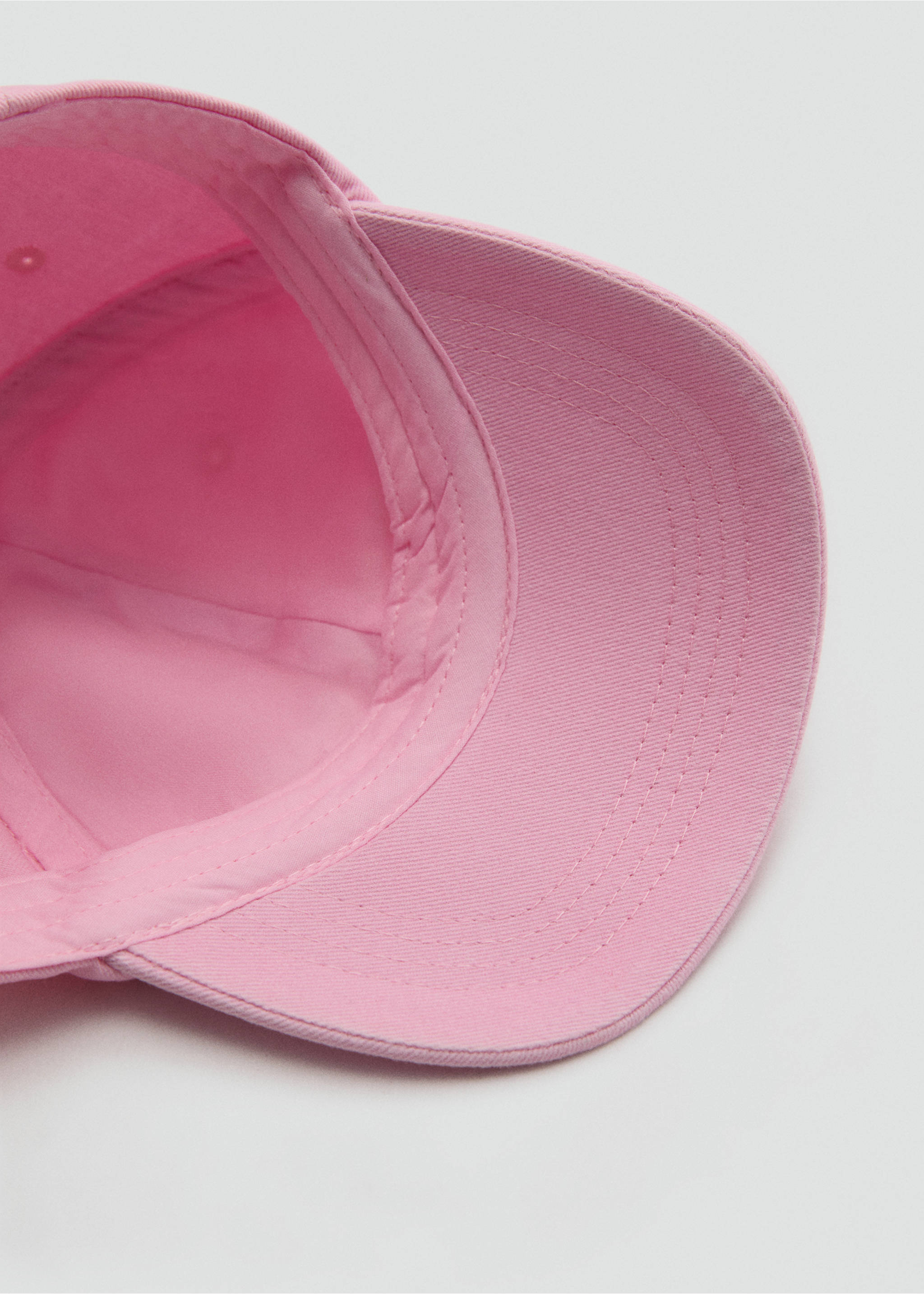 İşlemeli vizör şapka - Ürün detayı 2, Pembe. Ref: 87035974-00.