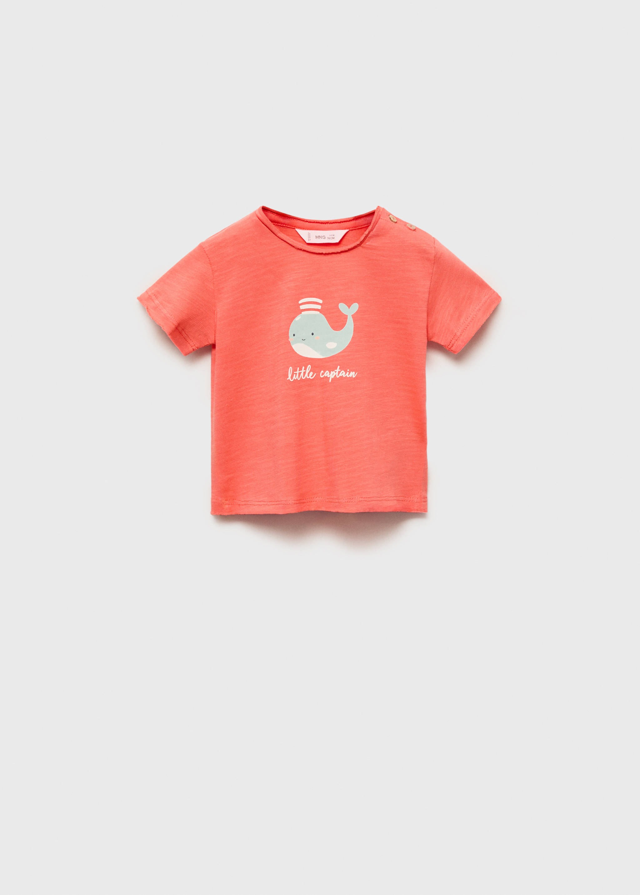 T-shirt en coton imprimé - Article sans modèle