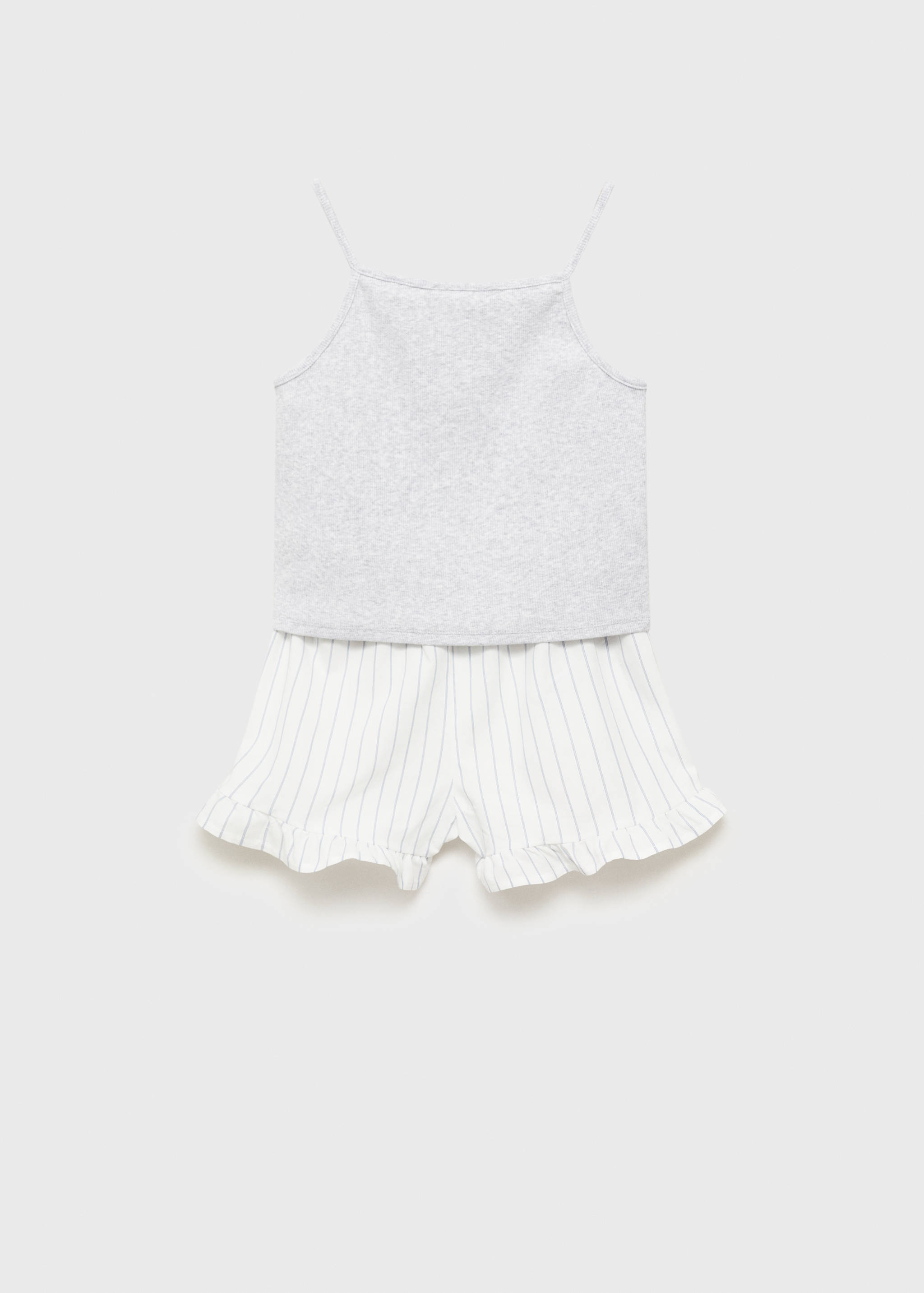 Combined cotton pyjamas - Reverse of the article