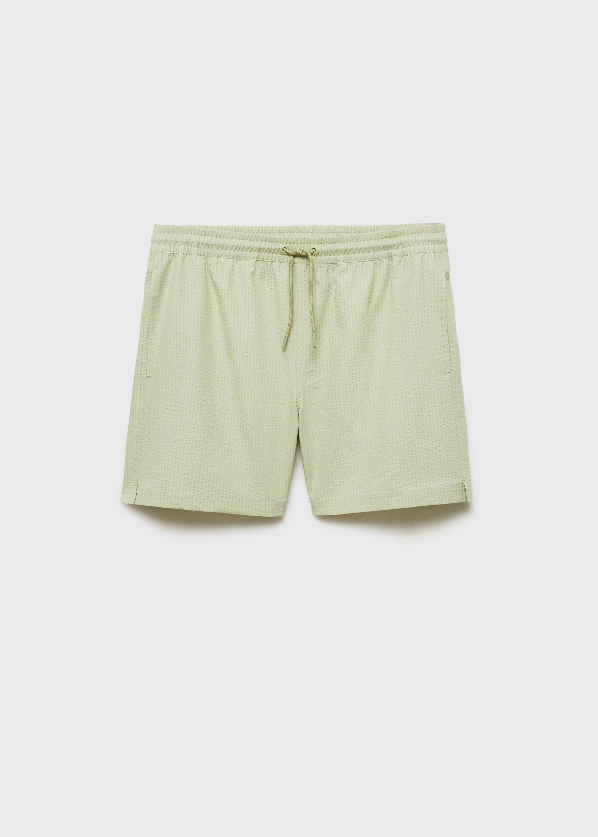 Seersucker swimming trunks - Article without model