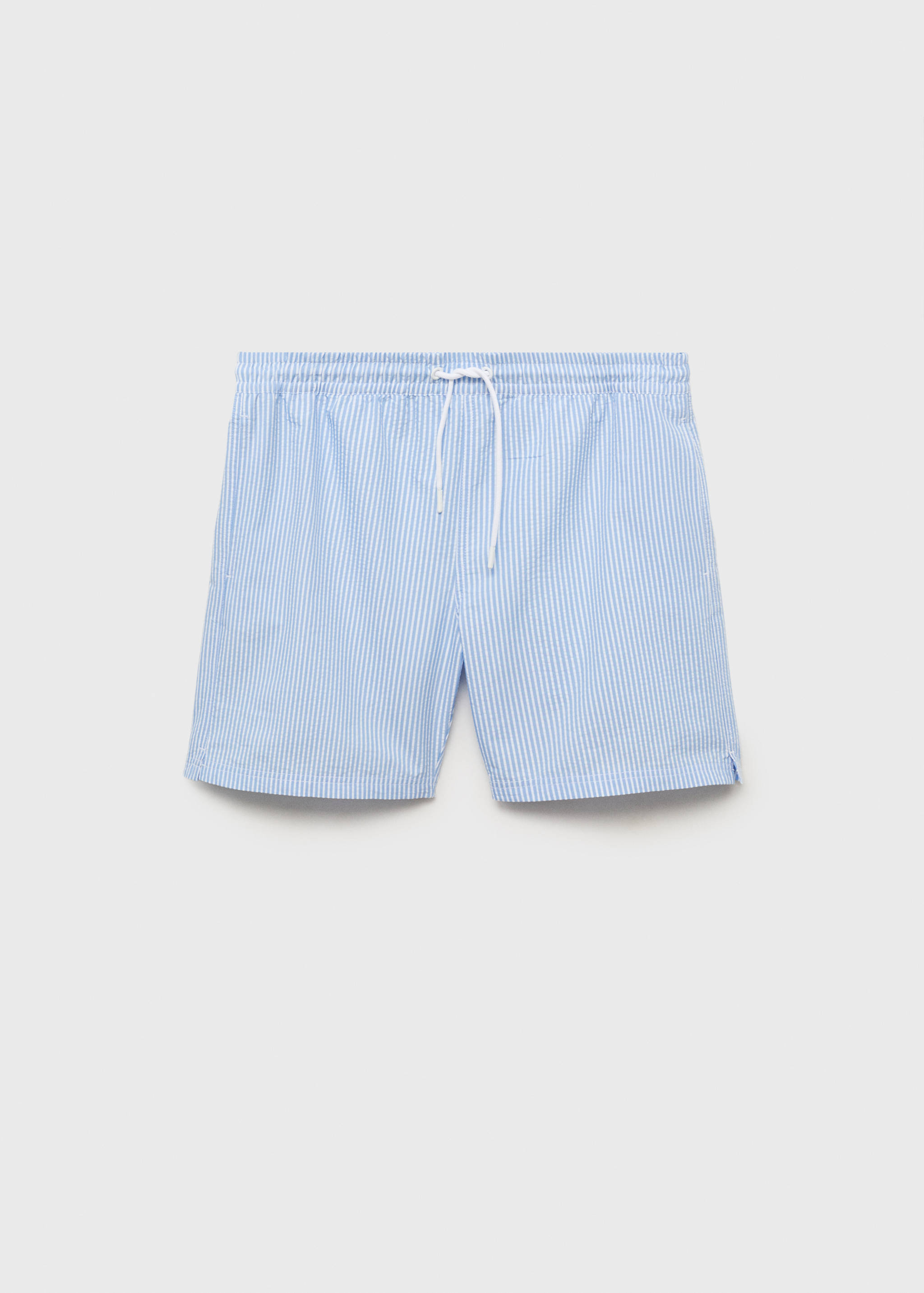Seersucker swimming trunks - Article without model