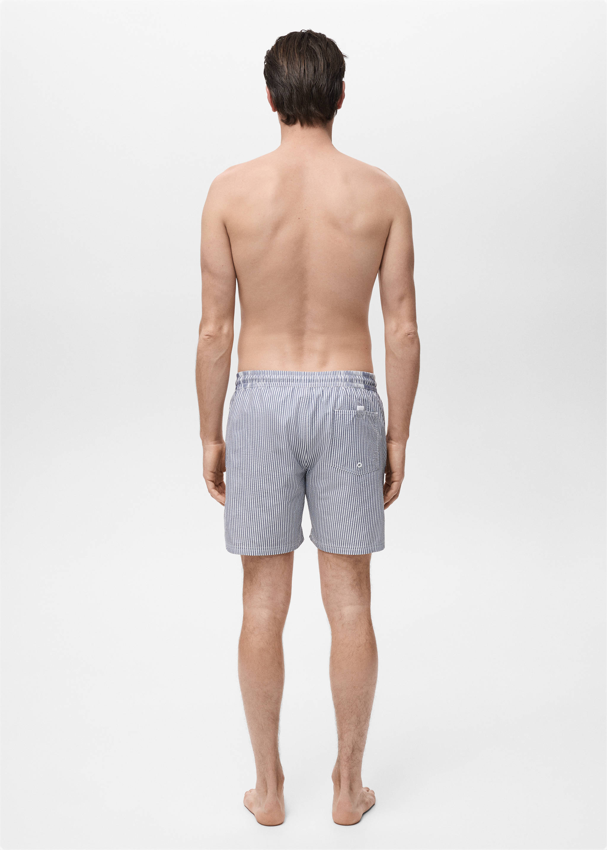 Bañador efecto seersucker - Reverso del artículo