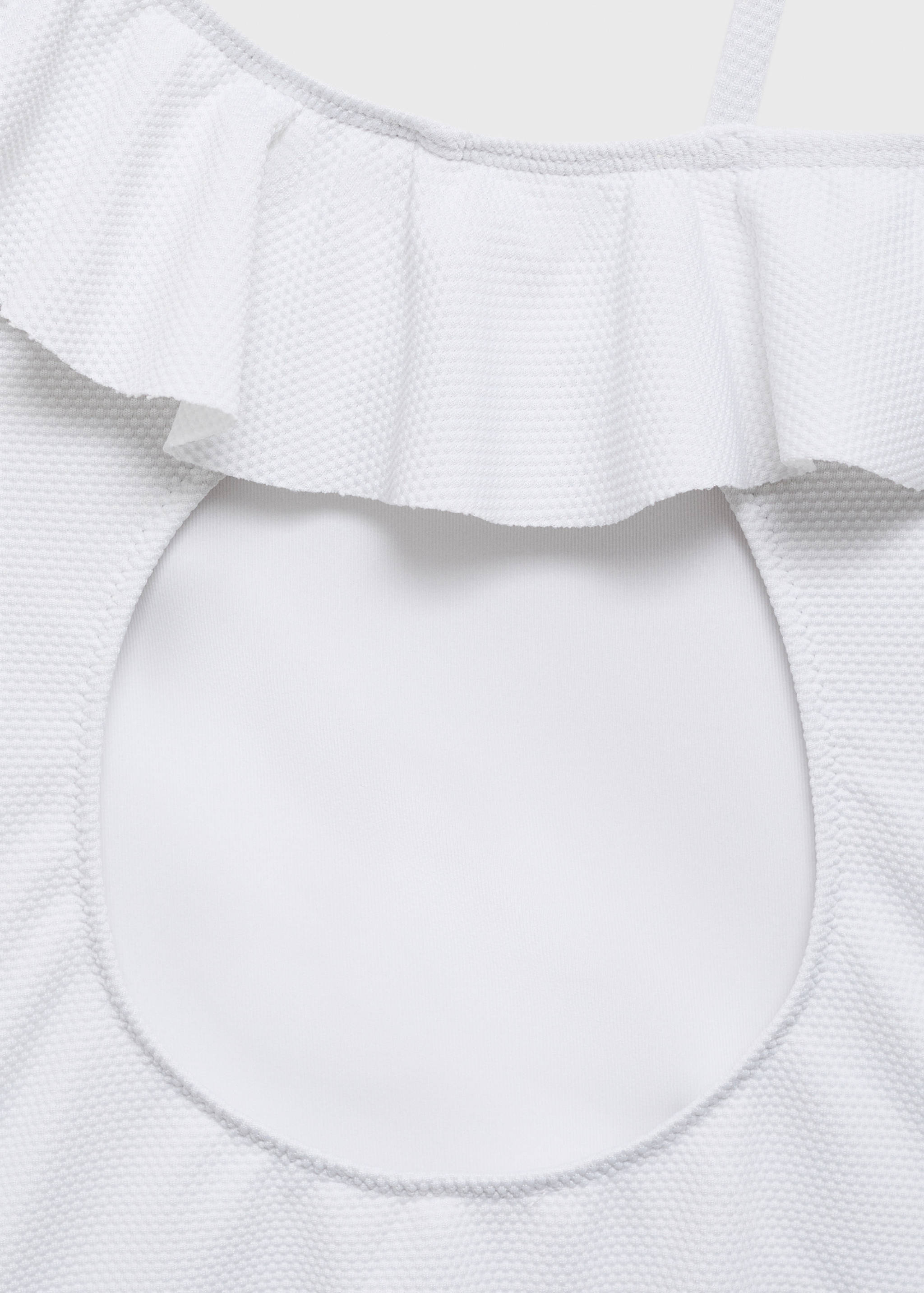Asymmetric ruffle swimsuit - Details of the article 0