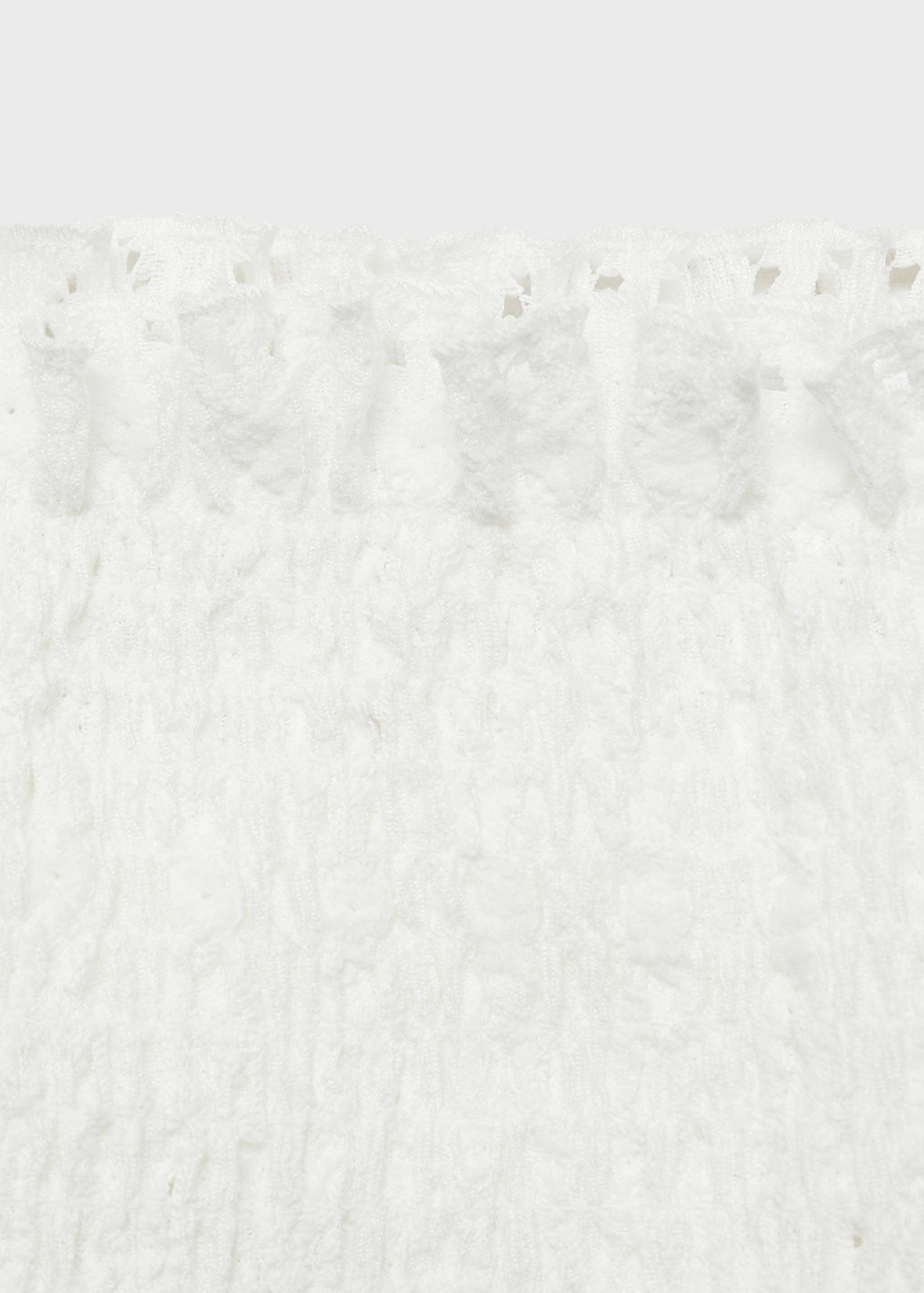 Schulterfreies Top mit Raffdetails - Detail des Artikels 8