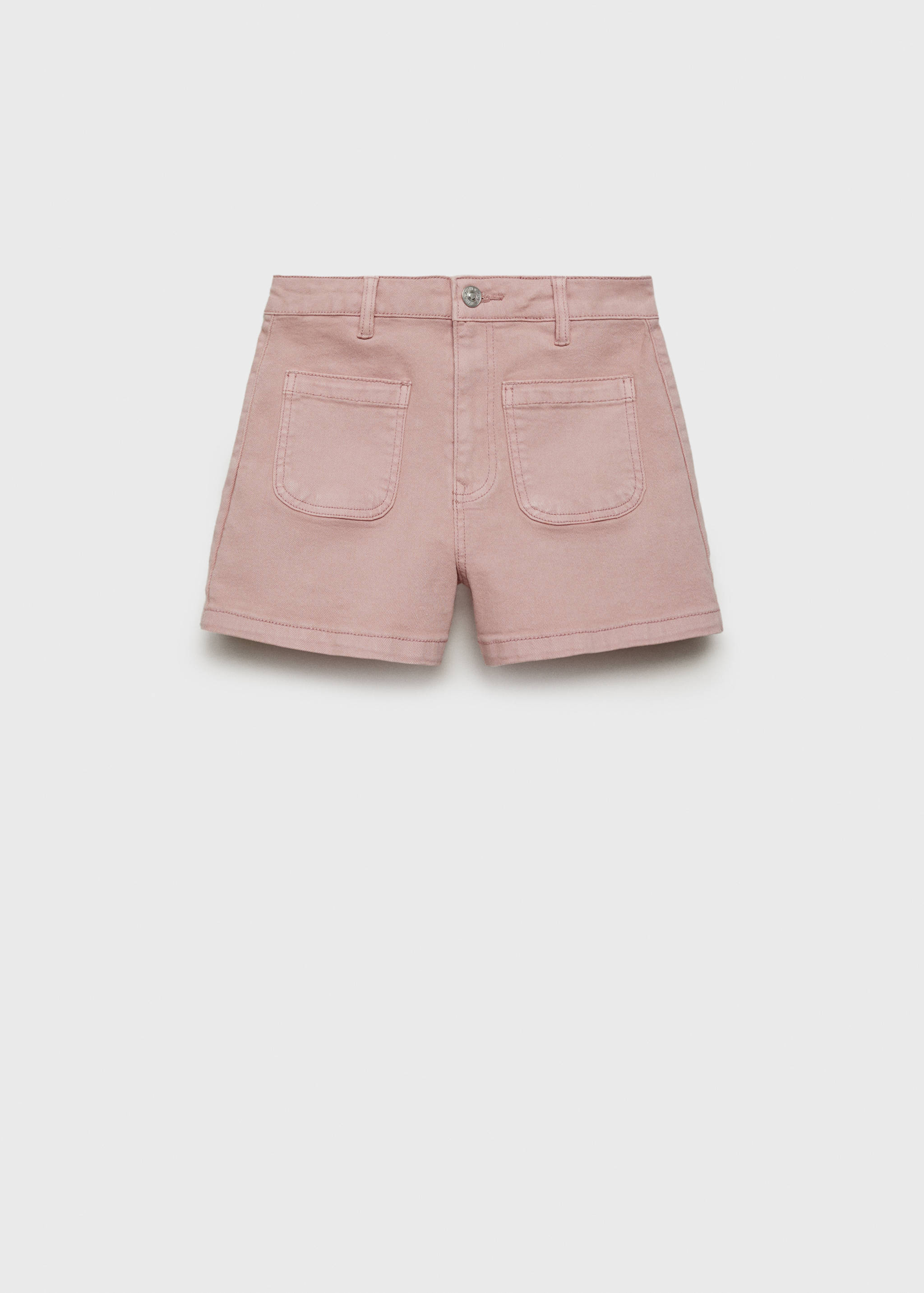 Cotton shorts with pockets - Article without model