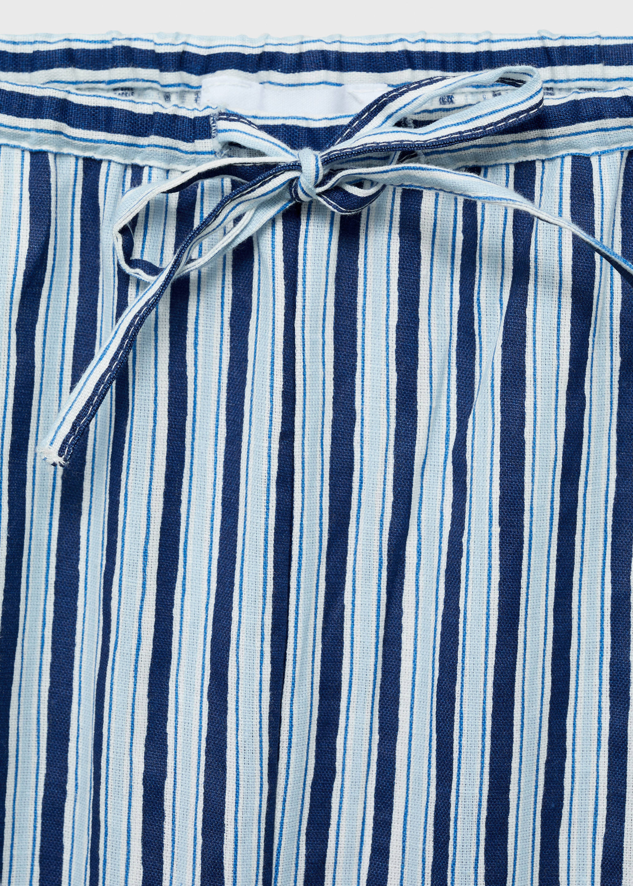 Прямые брюки в полоску - Деталь изделия 8