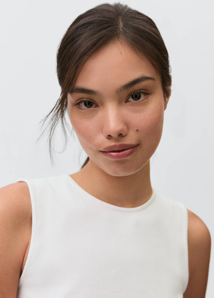 Top with interlocking back — Off White