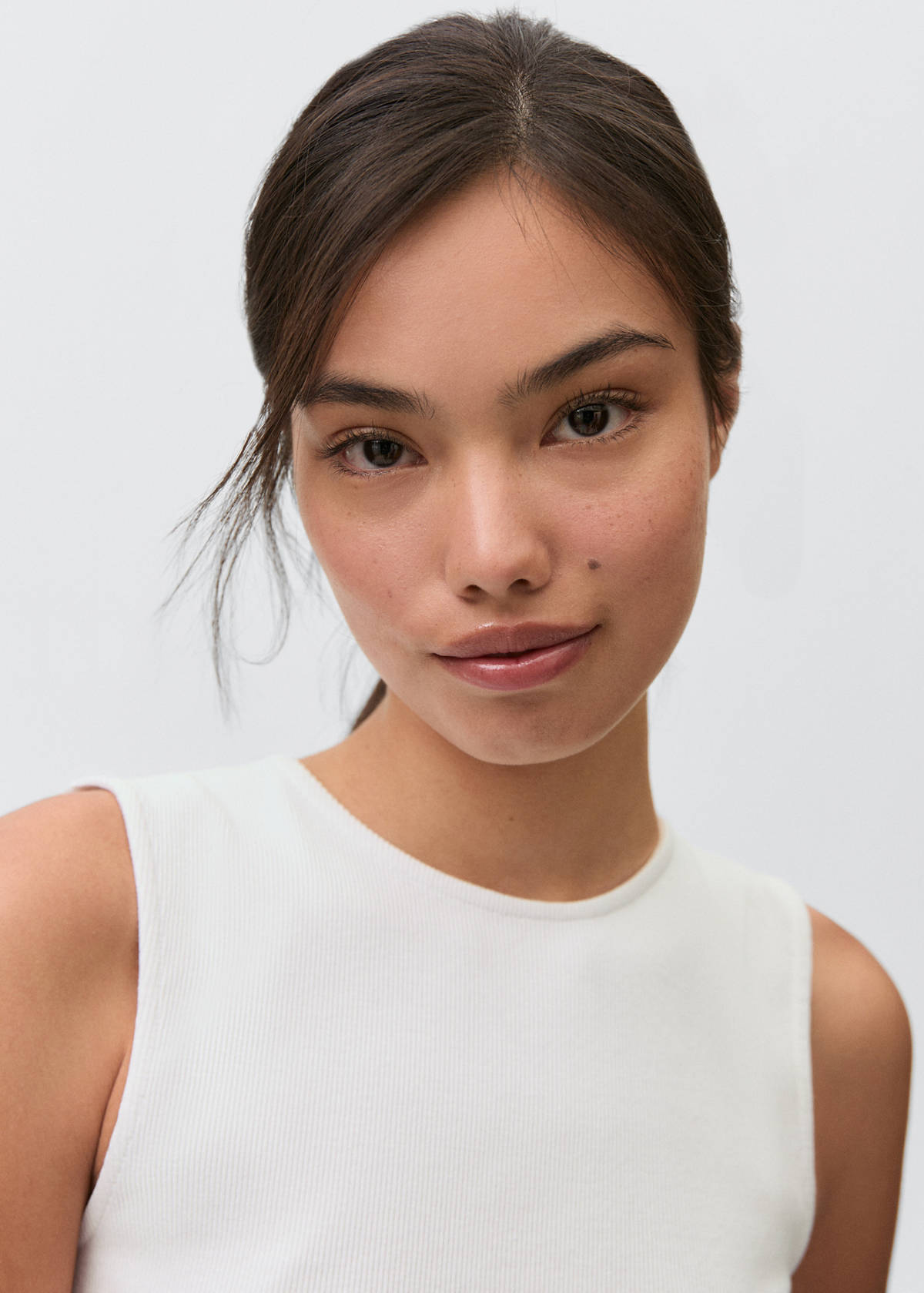 Top with interlocking back — Off White