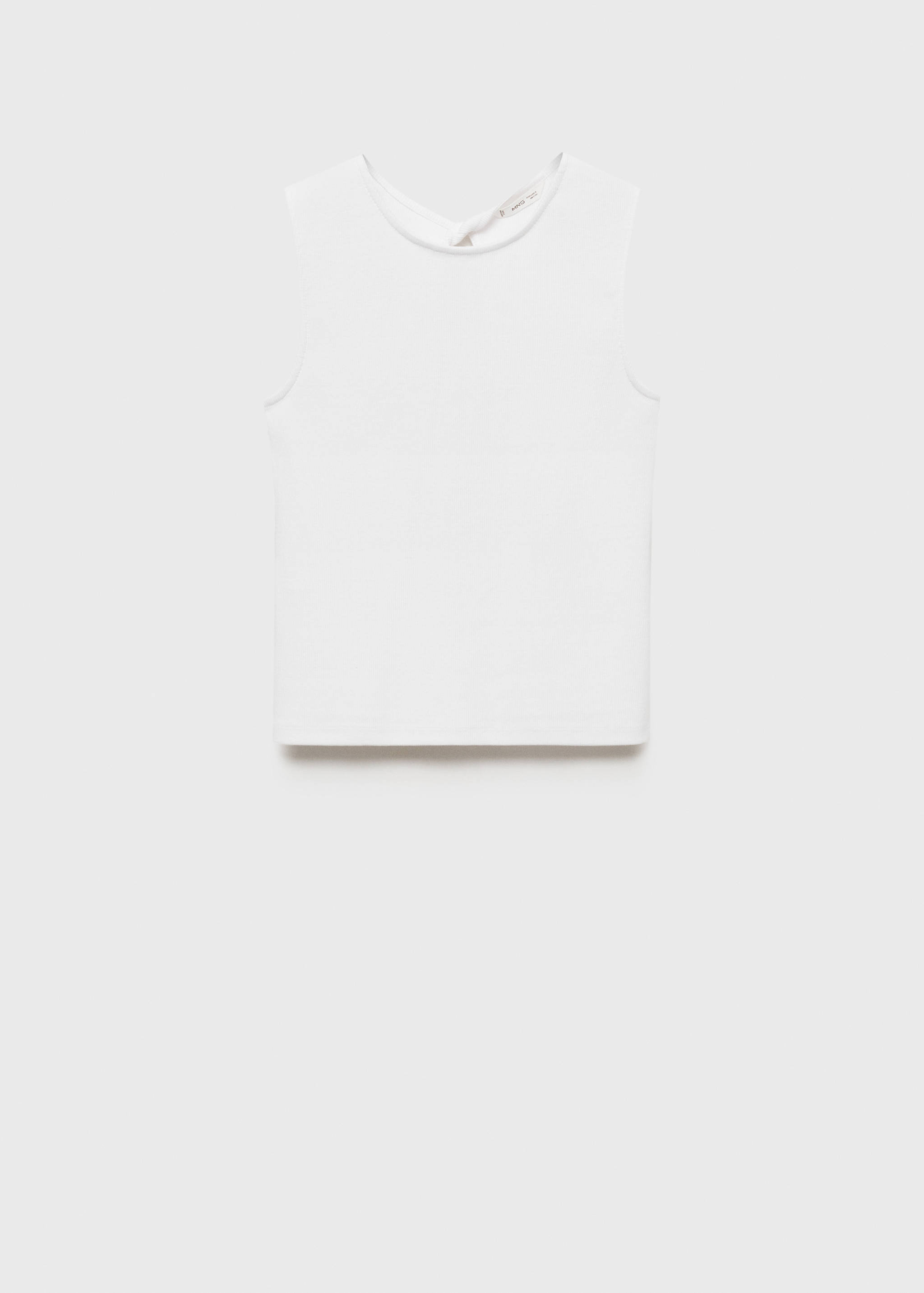 Top mit verschlungenem Rücken - Artikel ohne Model