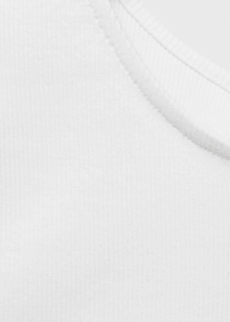 Top with interlocking back — Off White