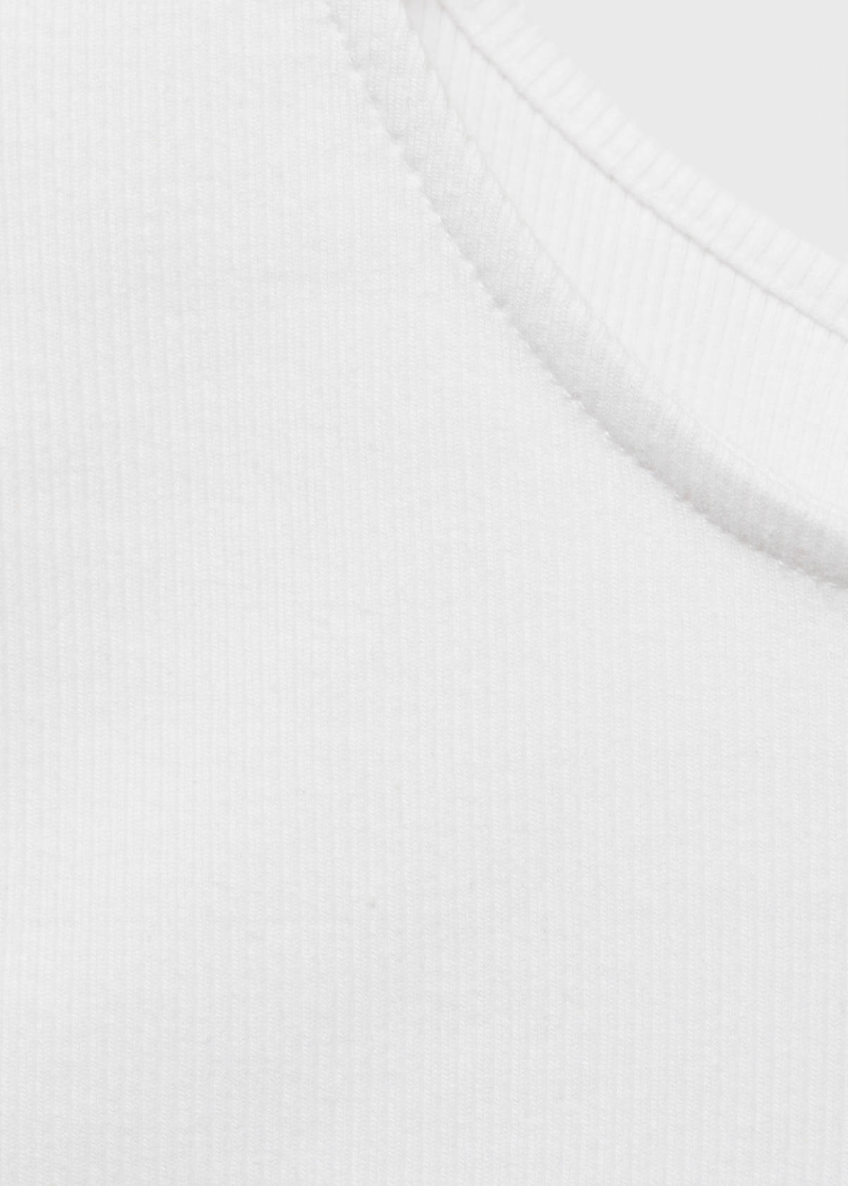 Top with interlocking back — Off White