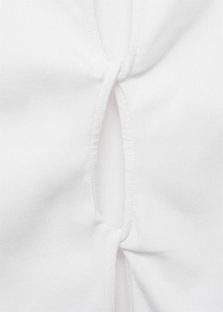 Top with interlocking back — Off White