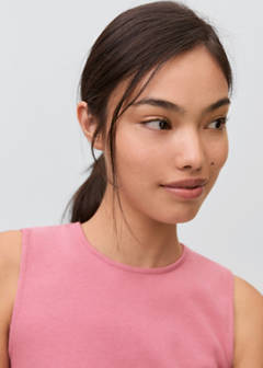 Top with interlocking back — Pastel Pink 4