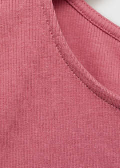 Top with interlocking back — Pastel Pink 5