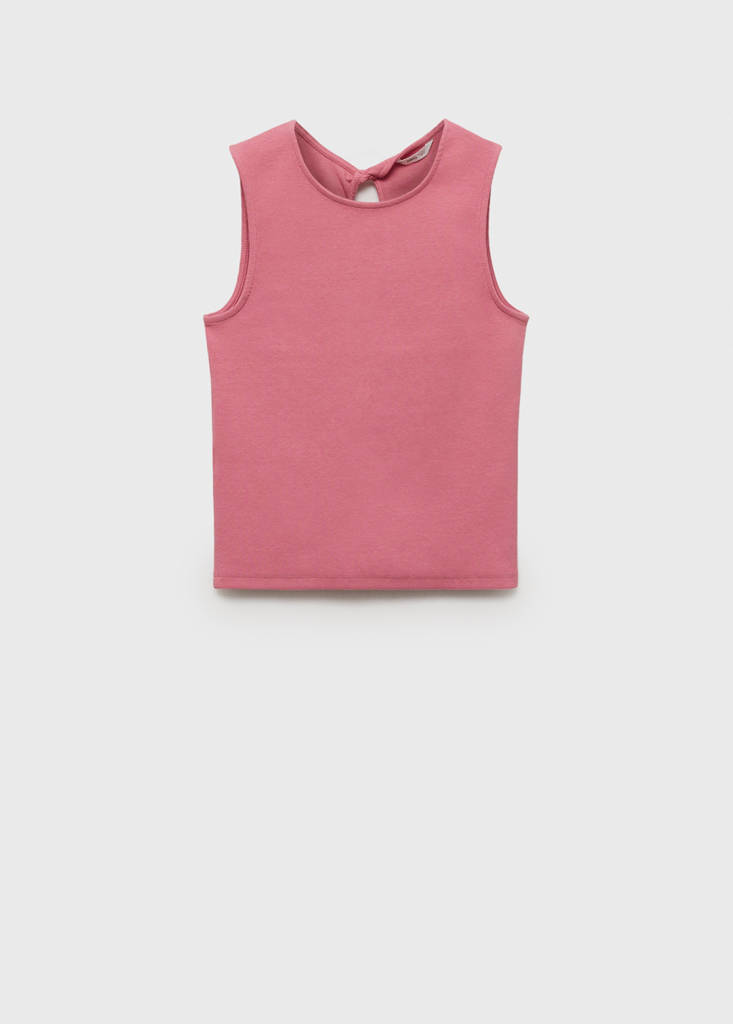 Top with interlocking back — Pastel Pink