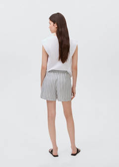Striped cotton shorts — Off White 6