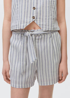 Striped cotton shorts — Off White 4