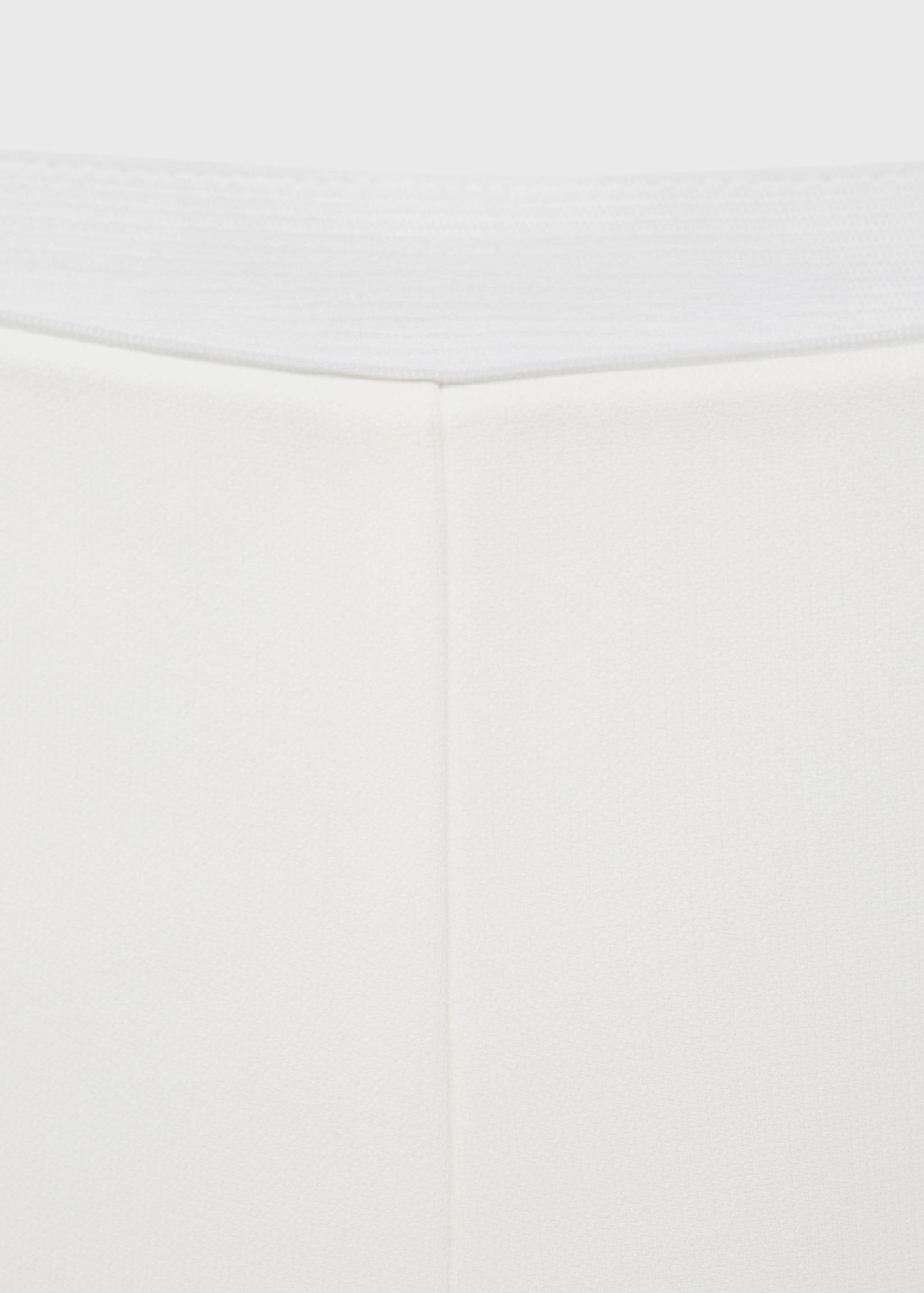 High-waist straight-fit suit trousers - Details of the article 8