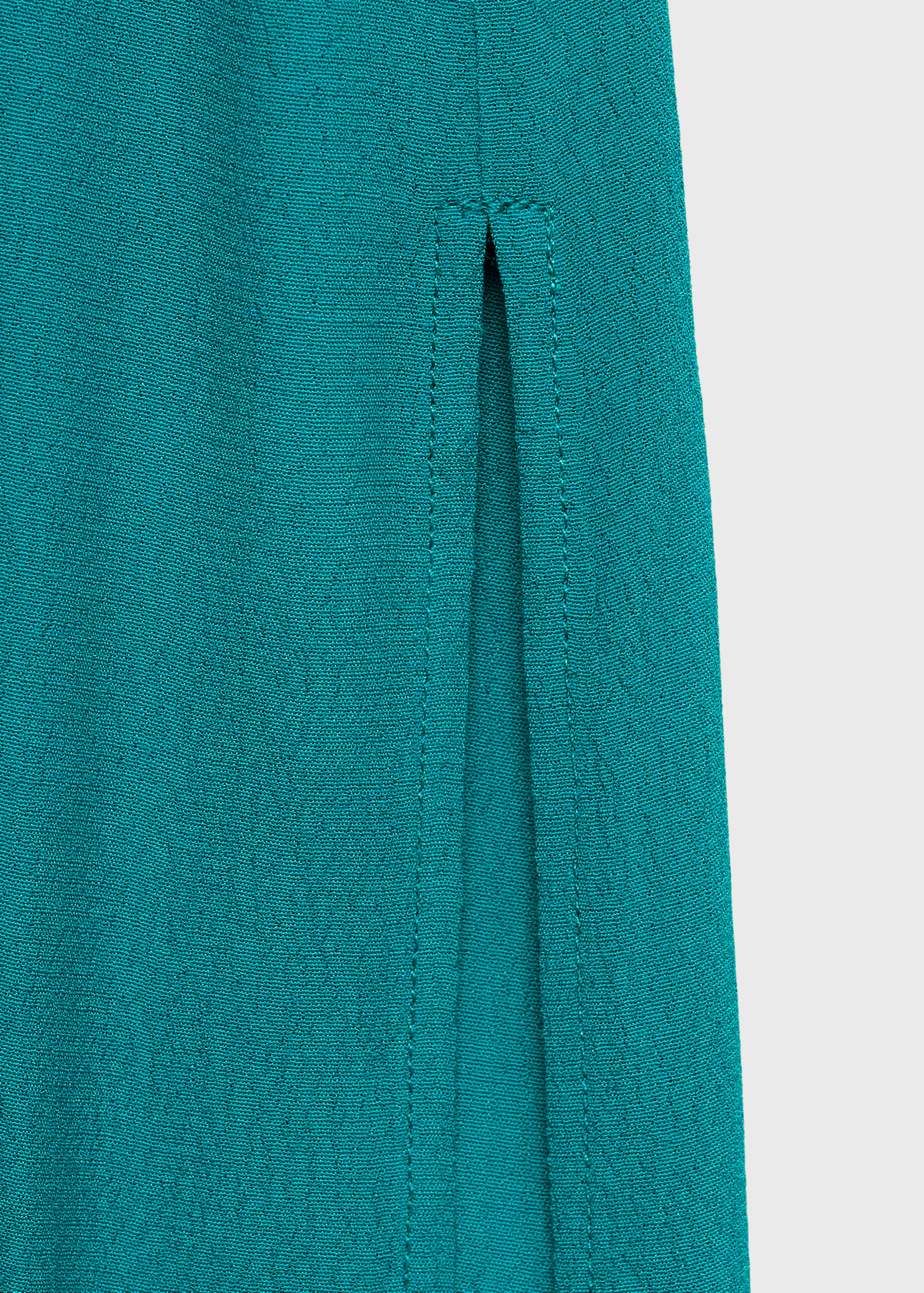 Long halter-neck dress - Details of the article 0