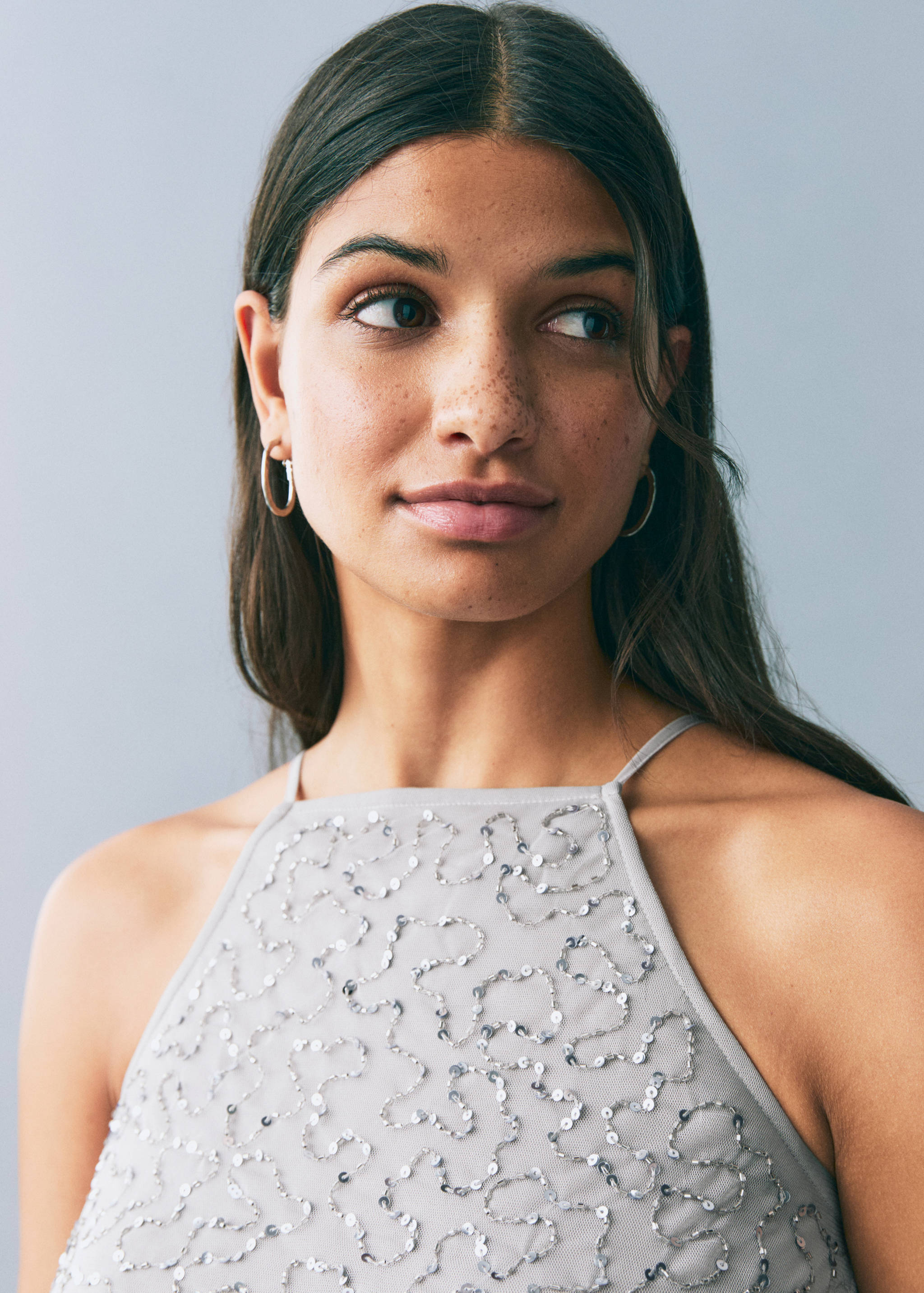 Robe en tulle cristaux - Détail de l'article 1