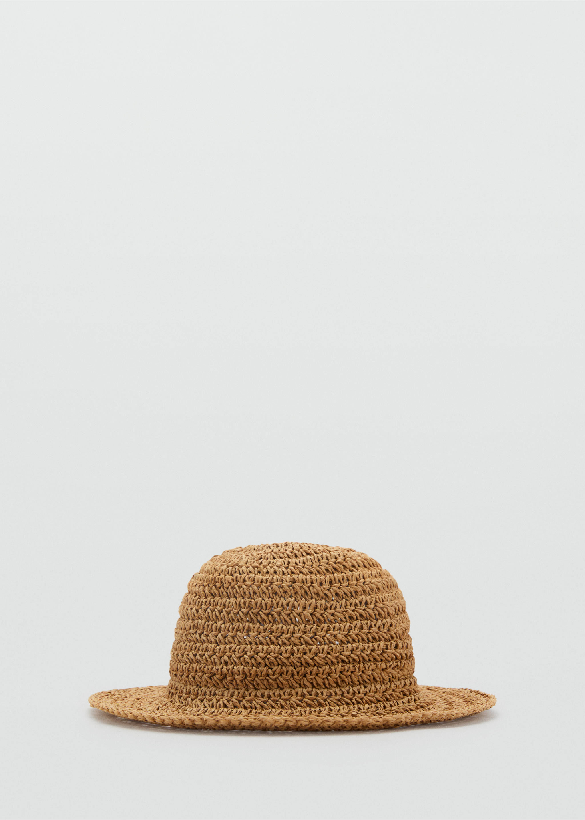 Sombrero playa papel trenzado - Artículo sin modelo, Crudo. Ref: 87036363-00.