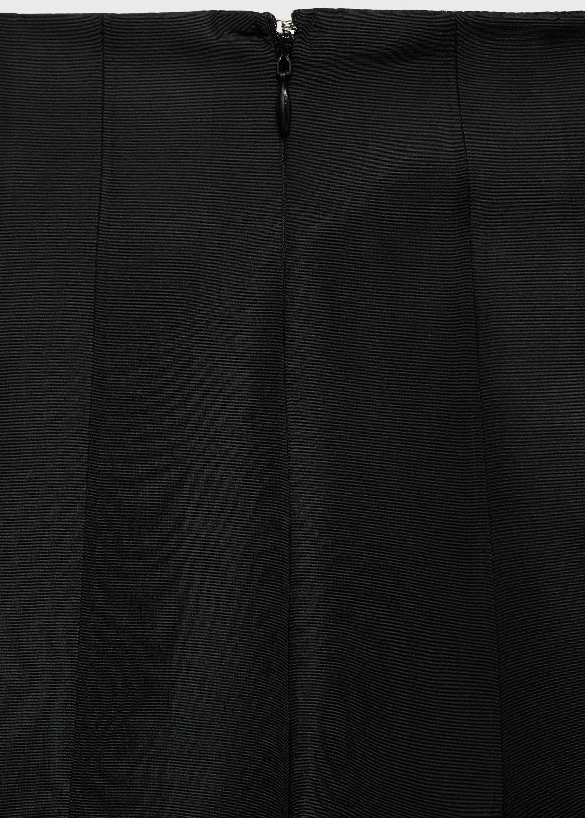 Flared skirt with pleated detail - Details of the article 0