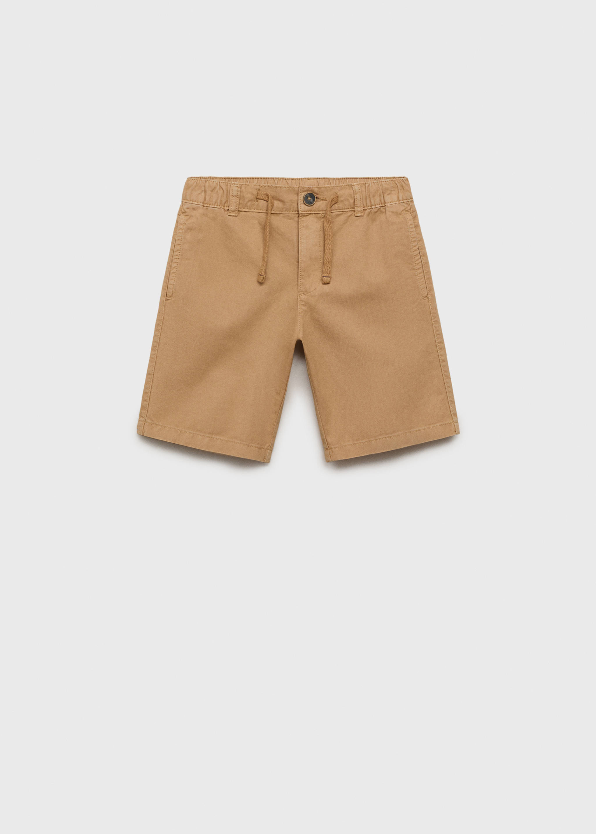 Elastic waist Bermuda shorts - Article without model