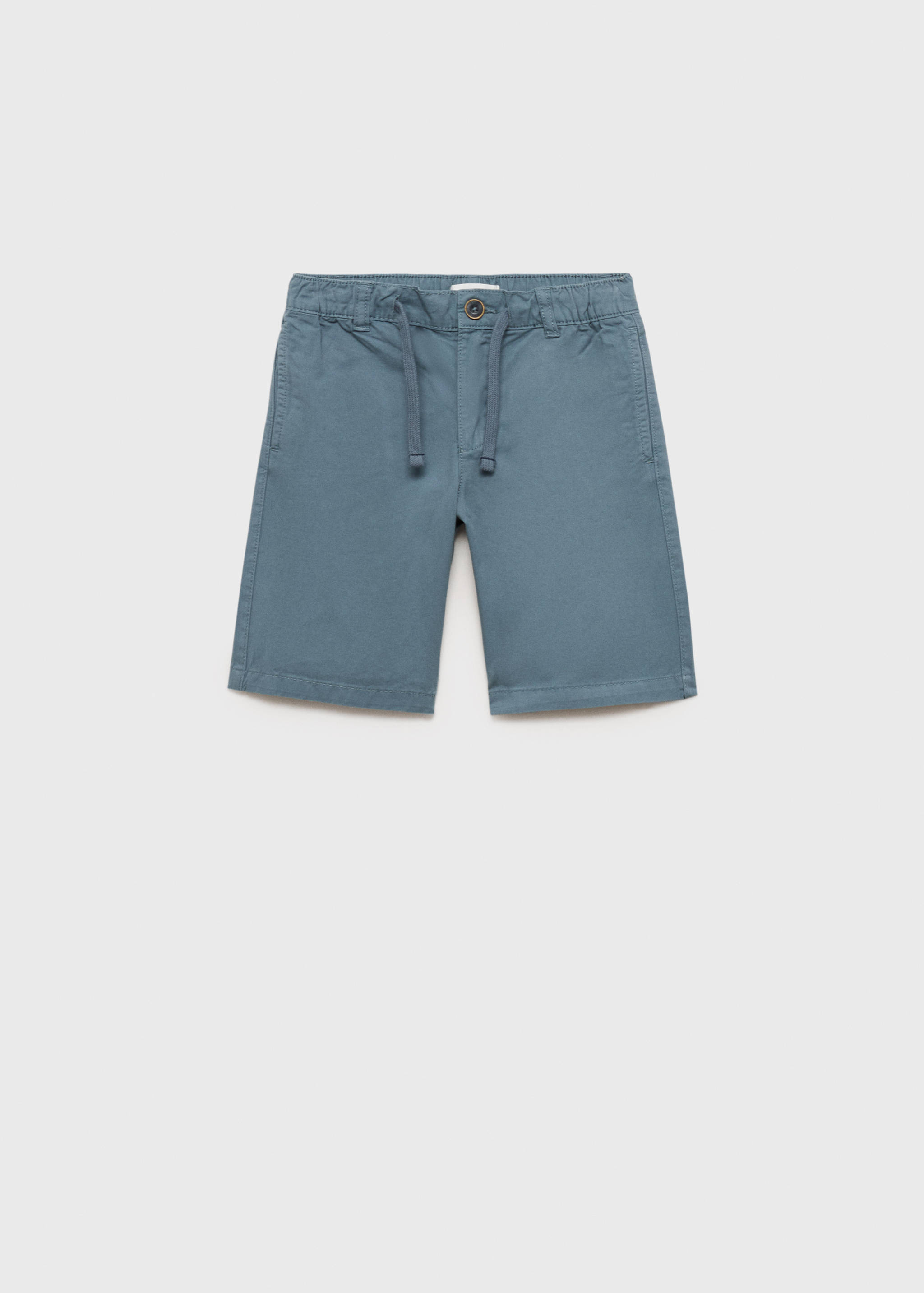 Elastic waist Bermuda shorts - Article without model