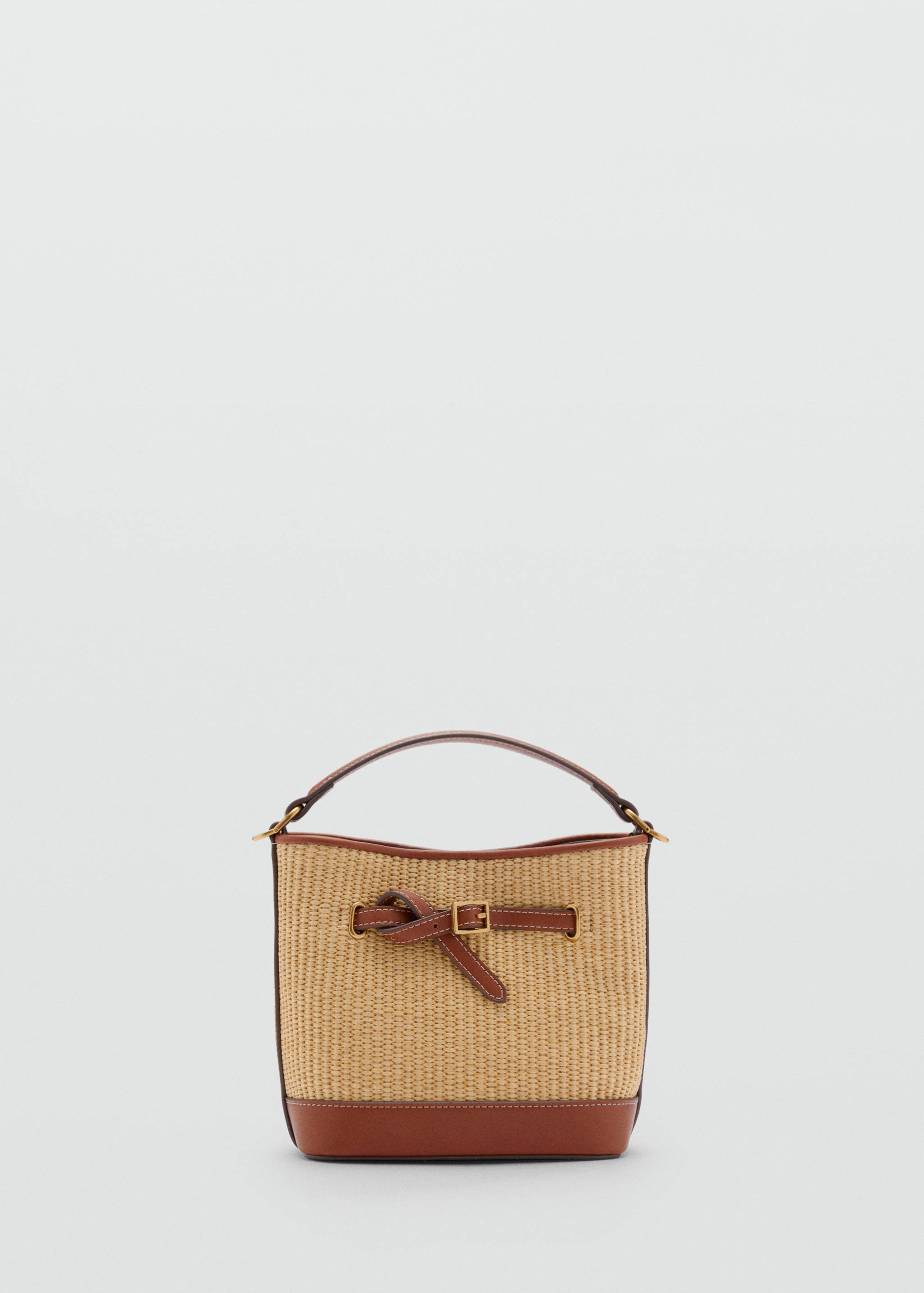 Sac seau effet raphia - Article sans modèle