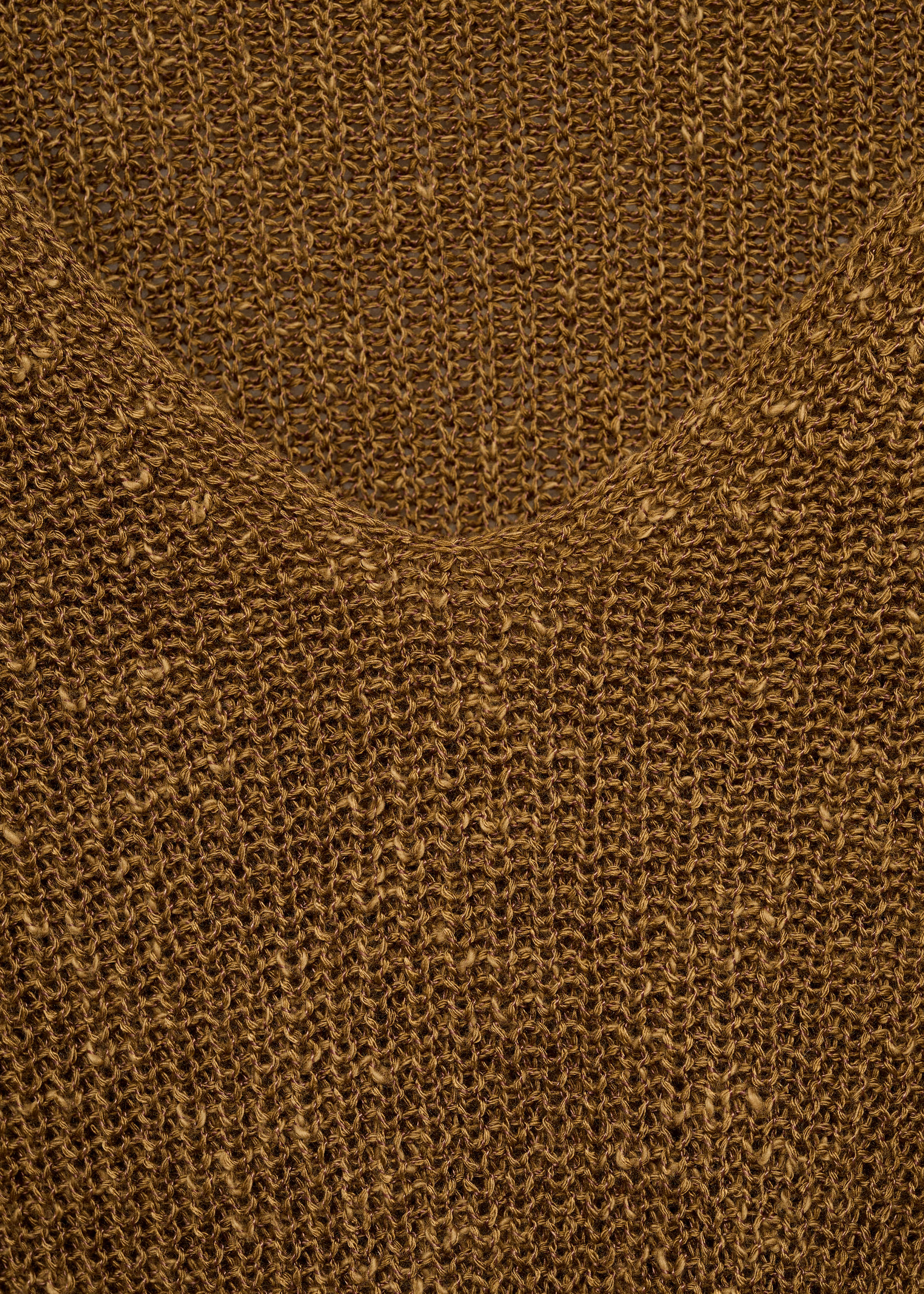 V-neck knit sweater - Details of the article 8